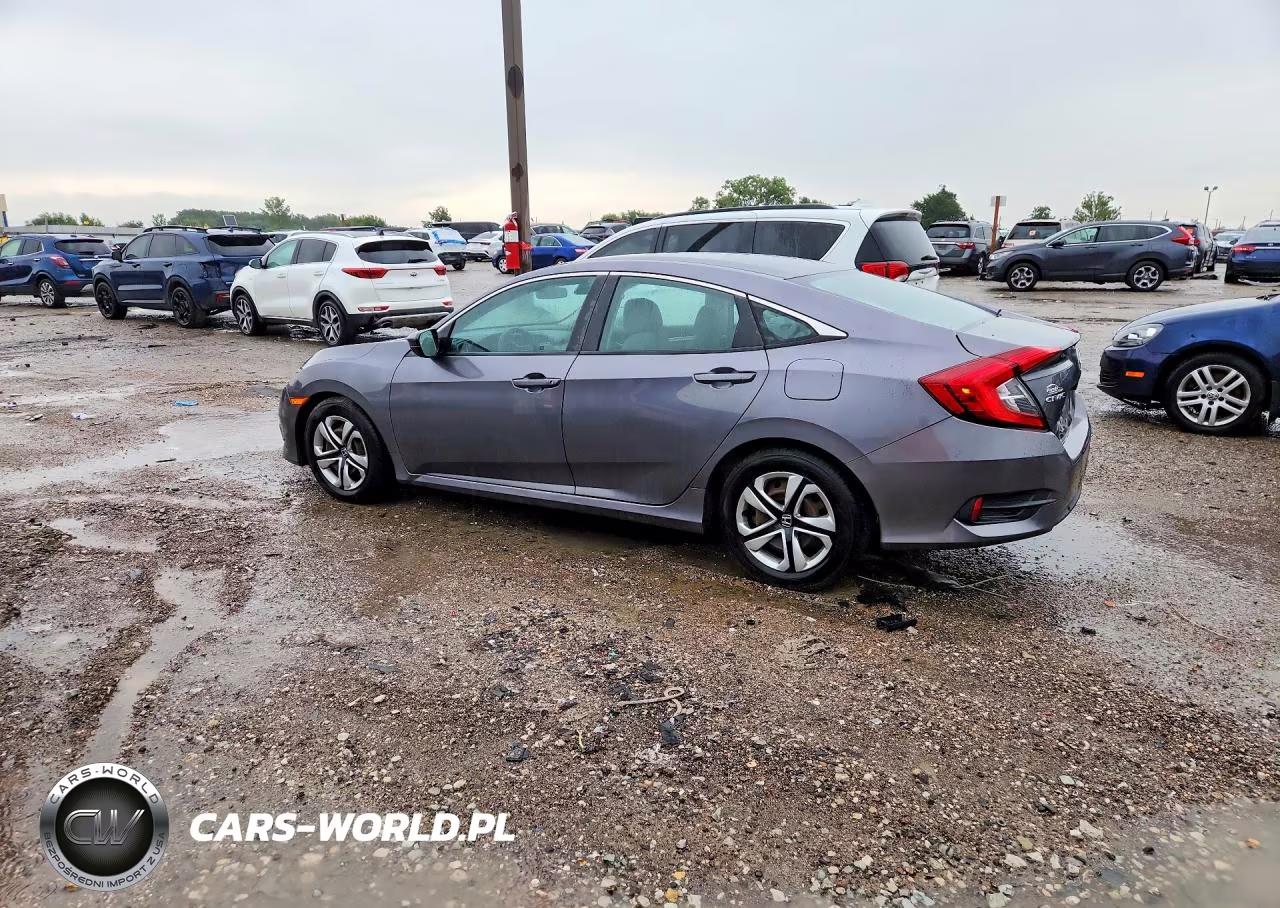 2017 Honda Civic Lx VIN:19XFC2F50HE023751 - 2