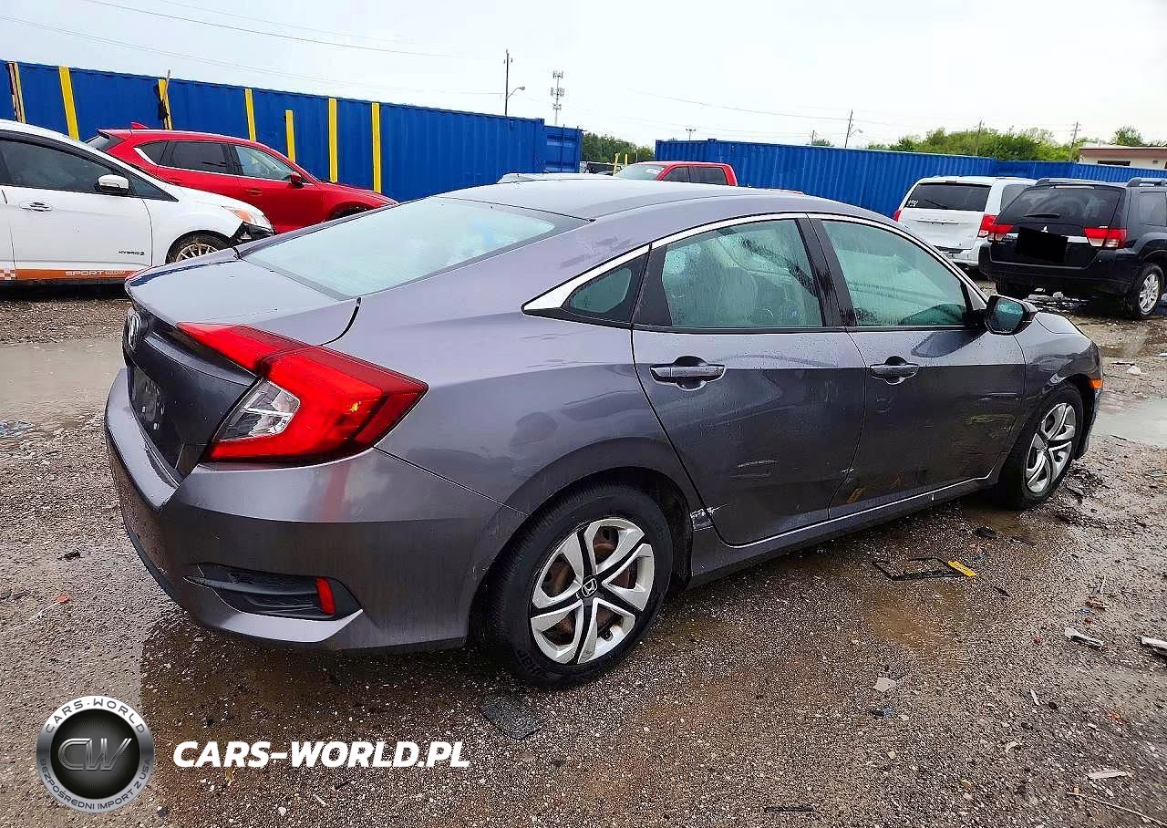 2017 Honda Civic Lx VIN:19XFC2F50HE023751 - 3