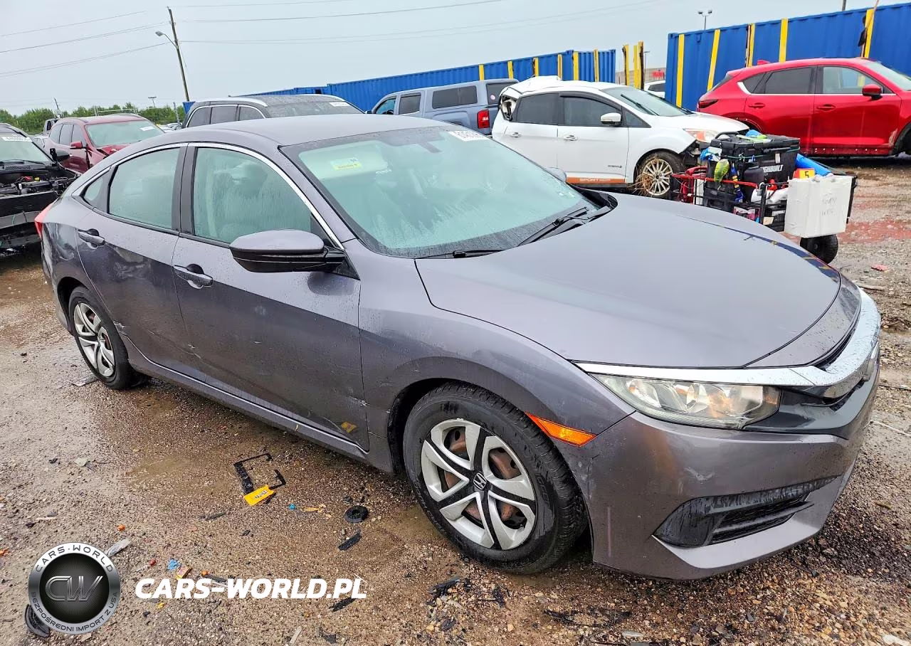 2017 Honda Civic Lx VIN:19XFC2F50HE023751 - 4