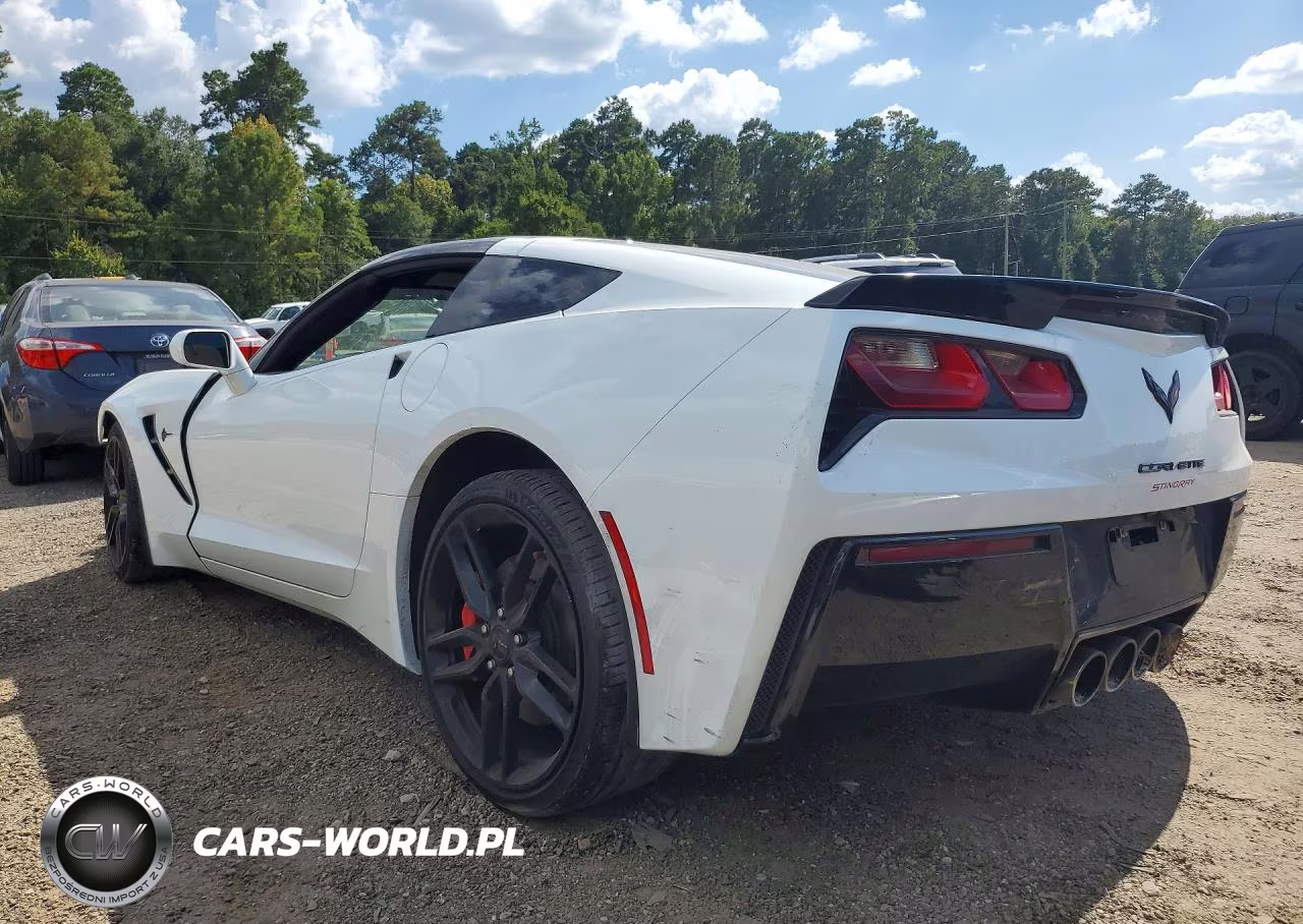 2019 Chevrolet Corvette Stingray 2Lt VIN:1G1YB2D71K5106830 - 2