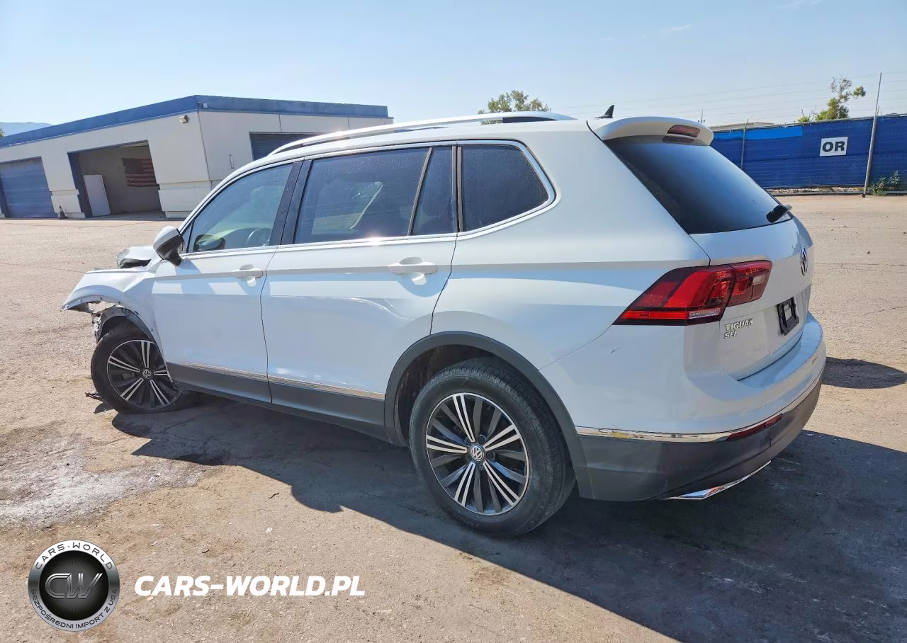 2018 Volkswagen Tiguan Se VIN:3VV3B7AX2JM161851 - 2