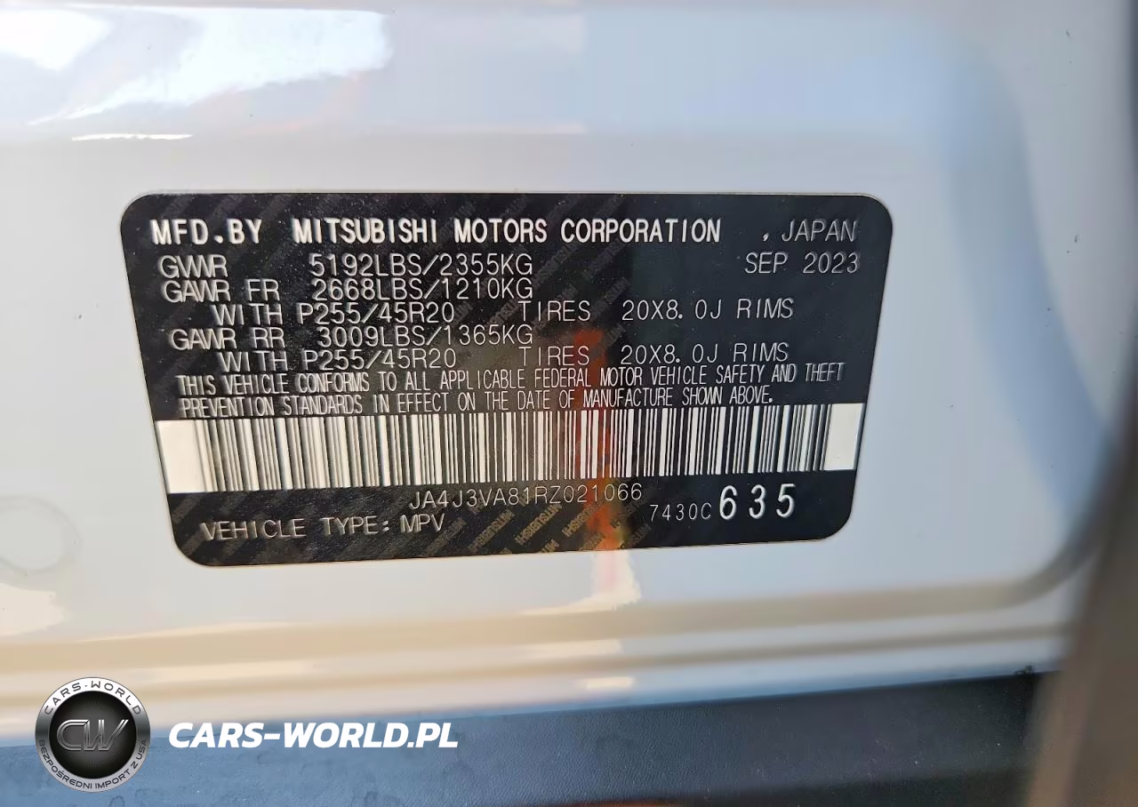 2024 Mitsubishi Outlander Se VIN:JA4J3VA81RZ021066 - 14