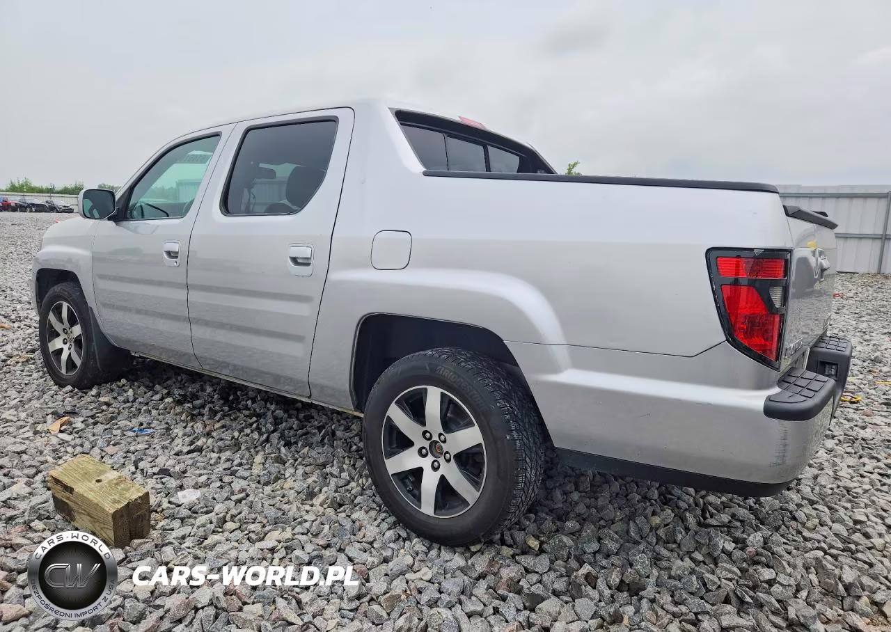 2014 Honda Ridgeline VIN:5FPYK1F60EB011367 - 2