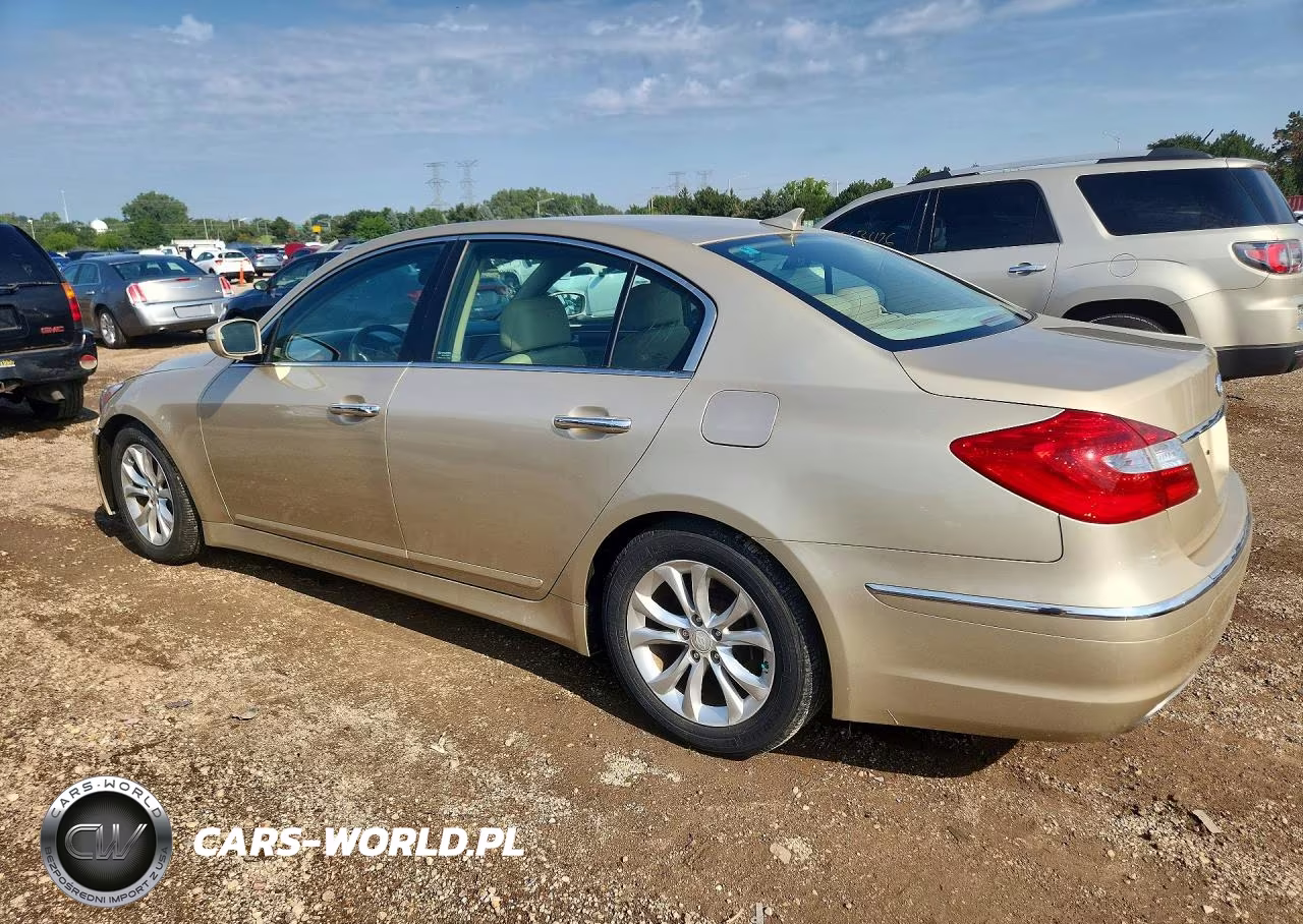 2012 Hyundai Genesis 3.8L VIN:KMHGC4DDXCU188836 - 2