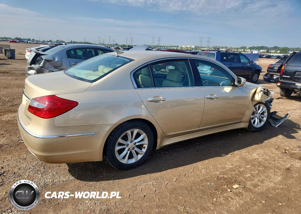 2012 Hyundai Genesis 3.8L VIN:KMHGC4DDXCU188836 - 3