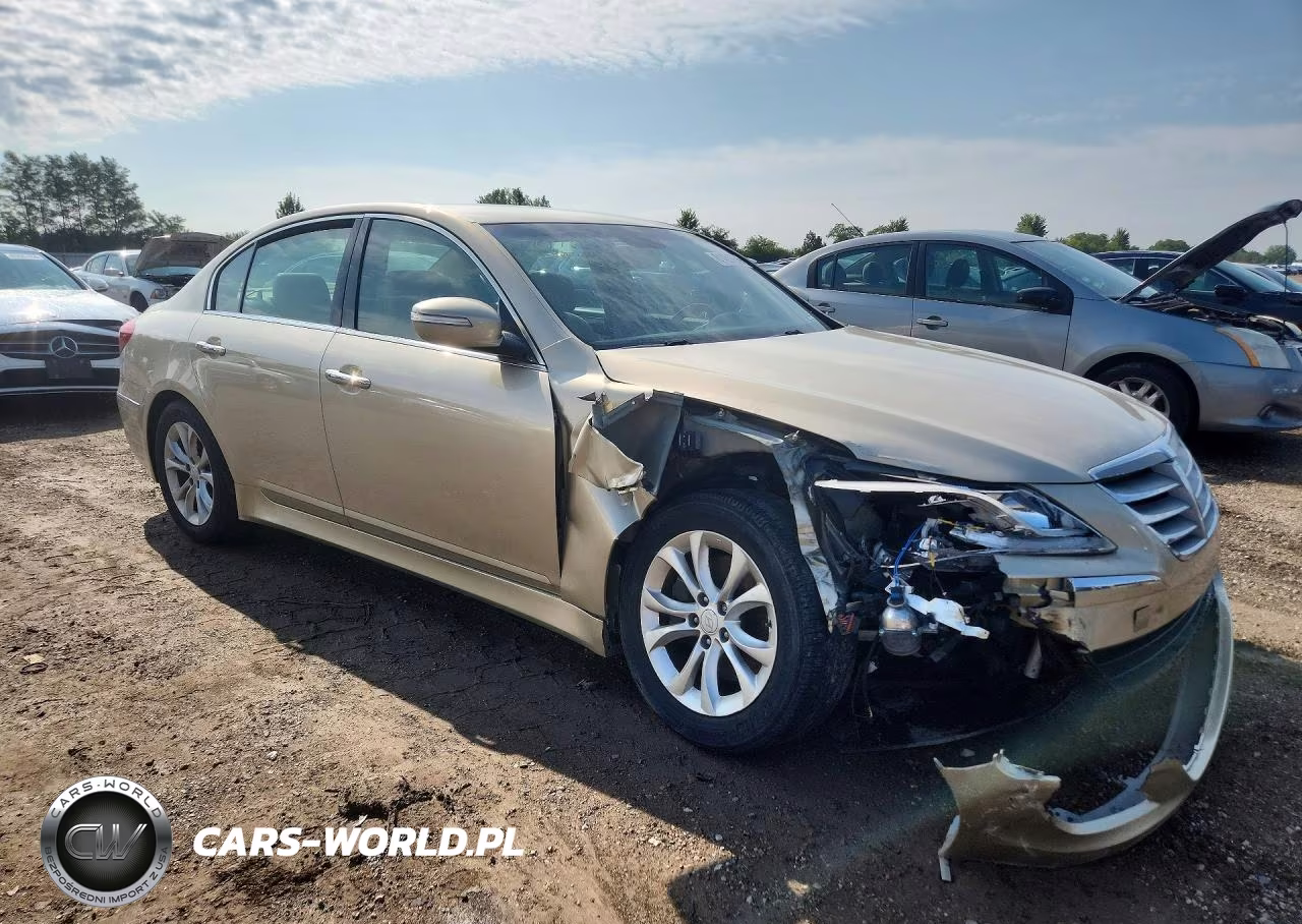 2012 Hyundai Genesis 3.8L VIN:KMHGC4DDXCU188836 - 4