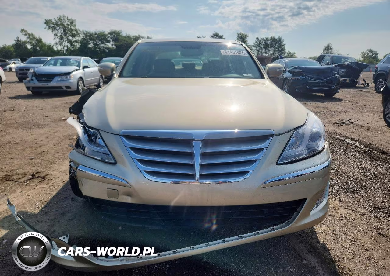 2012 Hyundai Genesis 3.8L VIN:KMHGC4DDXCU188836 - 5