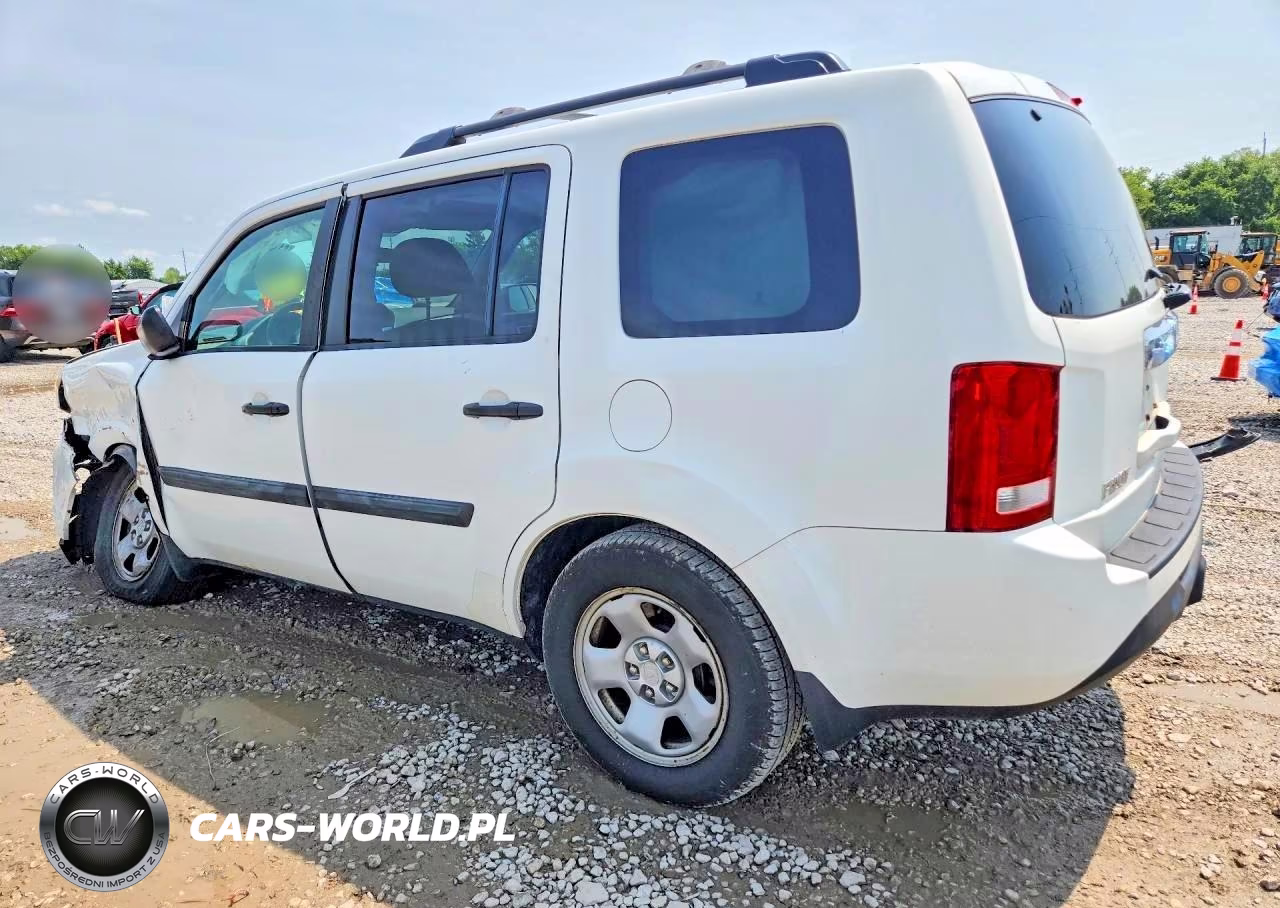 2014 Honda Pilot Lx VIN:5FNYF4H23EB053248 - 2