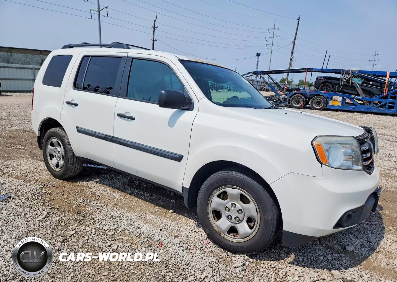 2014 Honda Pilot Lx VIN:5FNYF4H23EB053248 - 4