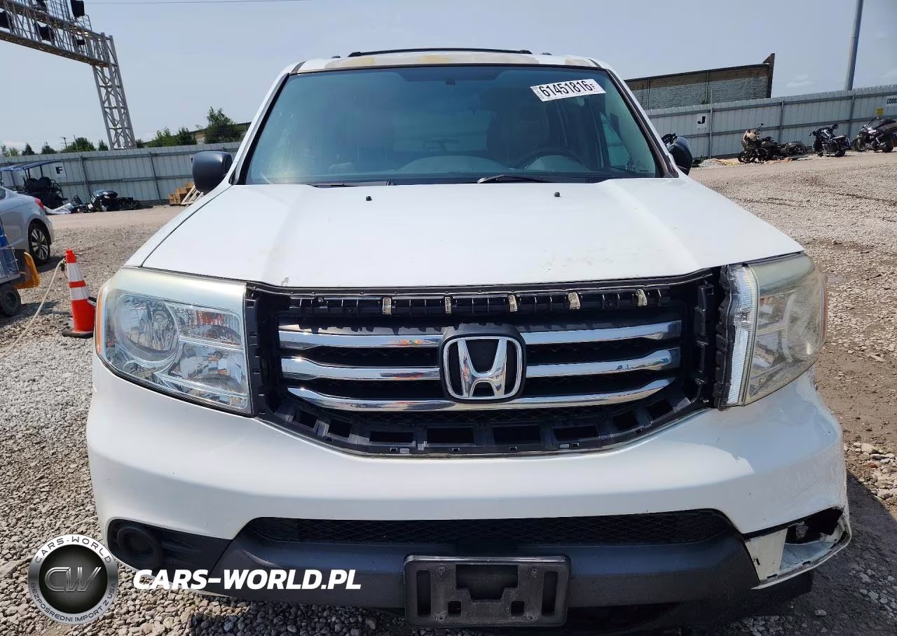 2014 Honda Pilot Lx VIN:5FNYF4H23EB053248 - 5