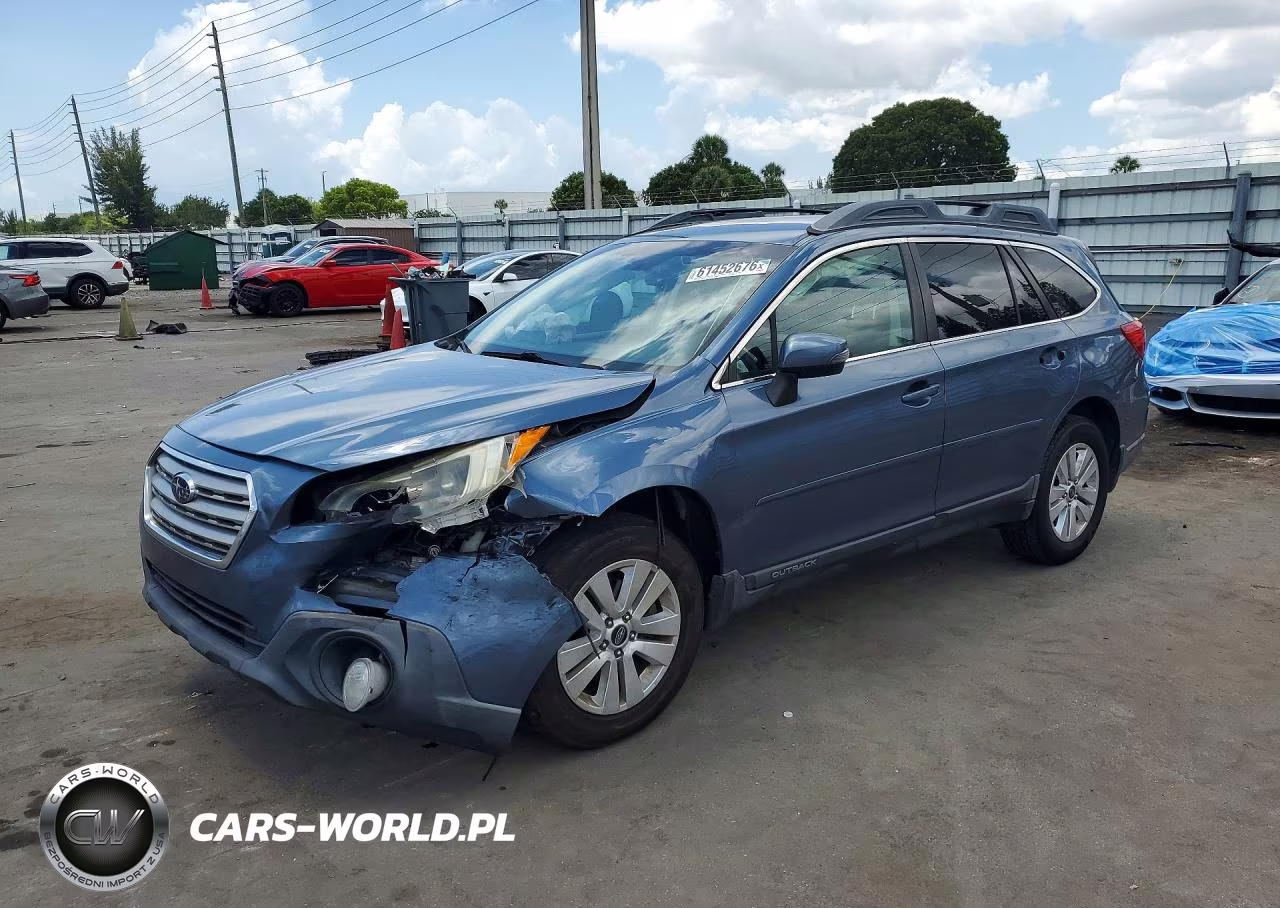 2015 Subaru Outback 2.5I Premium – zdjęcie 1 z 13