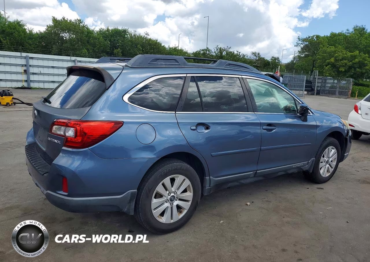 2015 Subaru Outback 2.5I Premium VIN:4S4BSBFC8F3272864 - 3