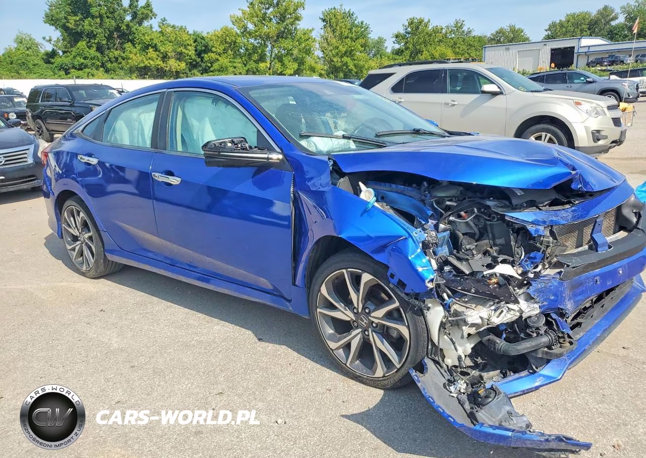 2019 Honda Civic Touring VIN:19XFC1F91KE000340 - 4