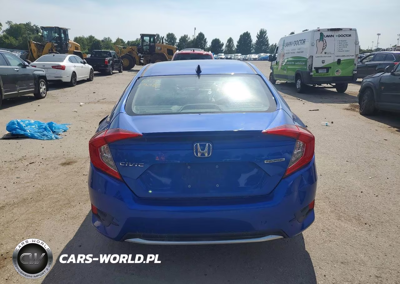 2019 Honda Civic Touring VIN:19XFC1F91KE000340 - 6