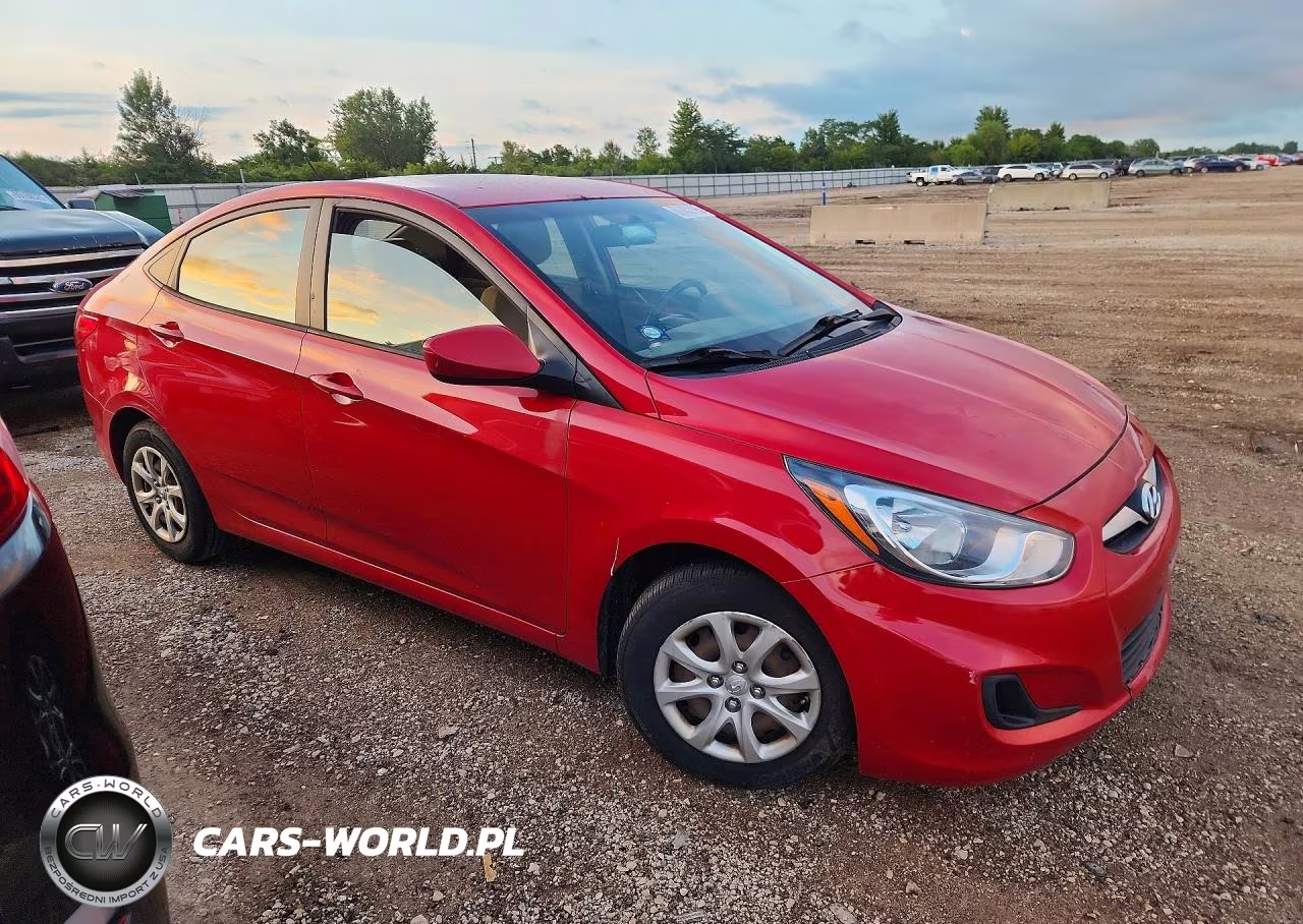 2012 Hyundai Accent Gls VIN:KMHCT4AE2CU254565 - 4