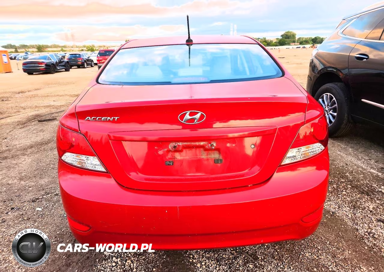 2012 Hyundai Accent Gls VIN:KMHCT4AE2CU254565 - 6