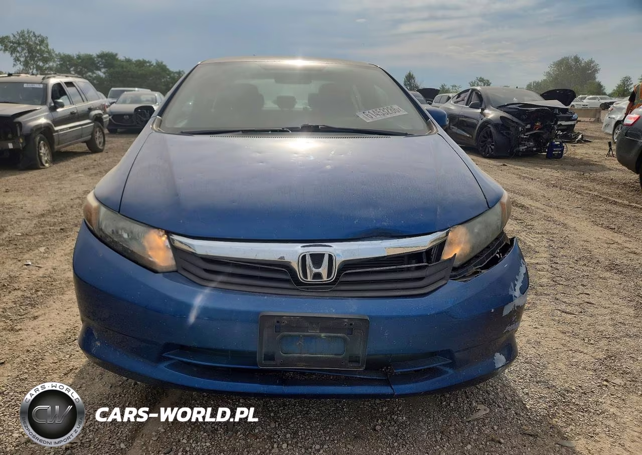 2012 Honda Civic Lx VIN:19XFB2F59CE076847 - 5