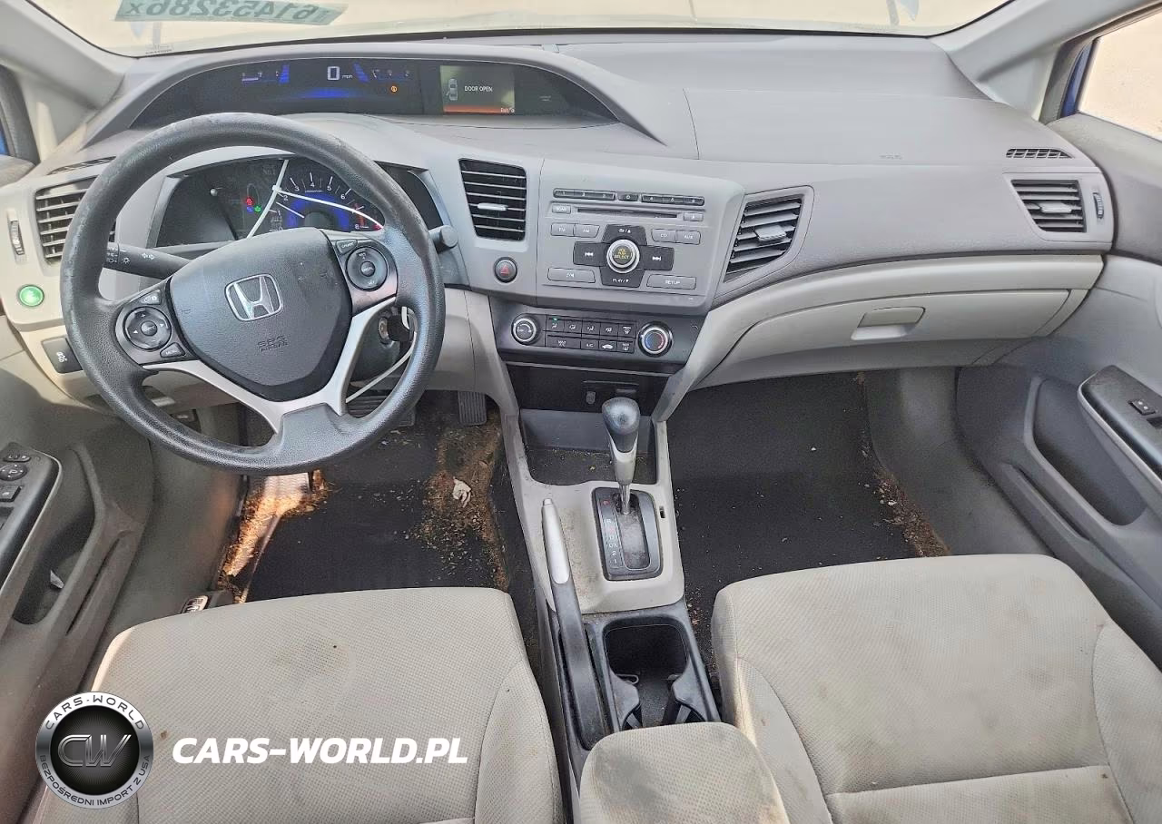 2012 Honda Civic Lx VIN:19XFB2F59CE076847 - 8