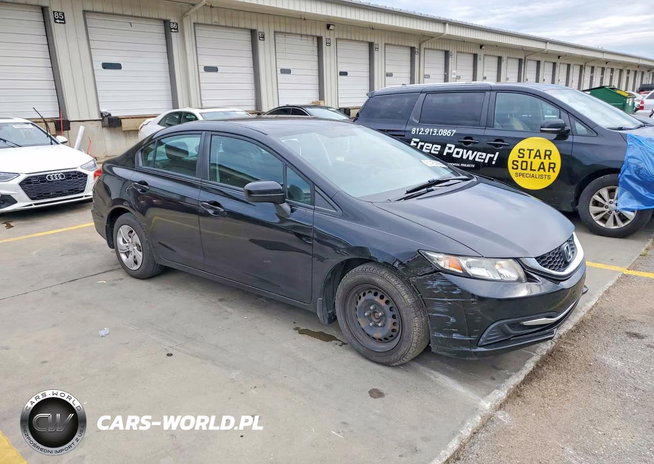 2014 Honda Civic Lx VIN:19XFB2F56EE224892 - 4