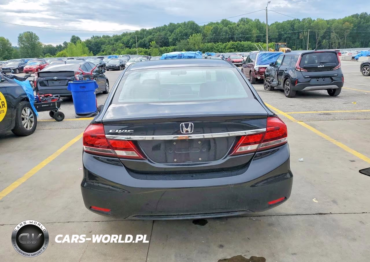2014 Honda Civic Lx VIN:19XFB2F56EE224892 - 6
