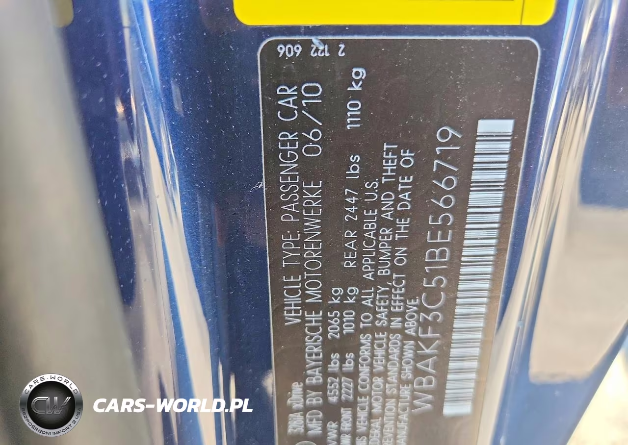 2011 BMW 328 Xi VIN:WBAKF3C51BE566719 - 12