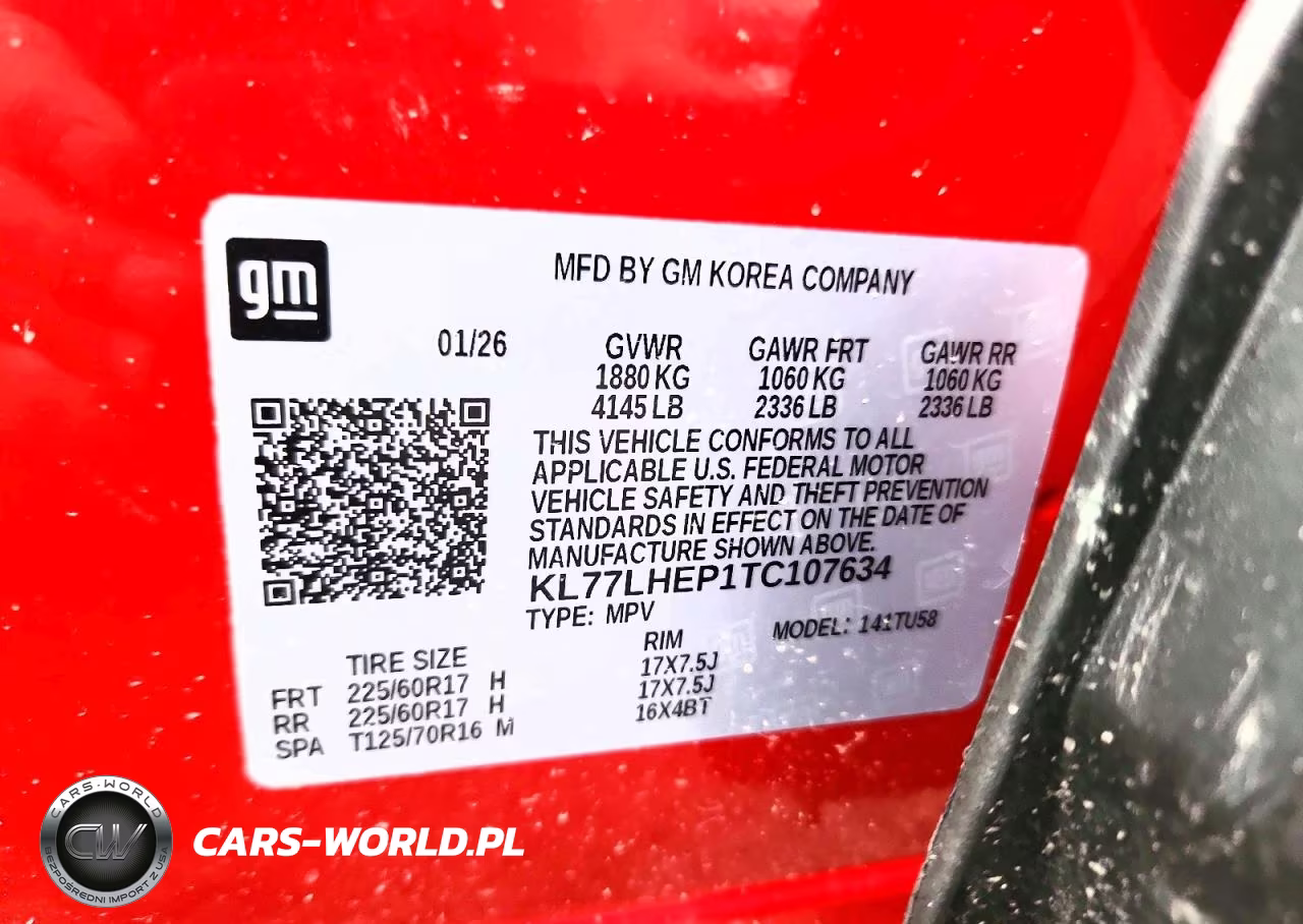 2026 Chevrolet Trax 1Lt VIN:KL77LHEP1TC107634 - 13