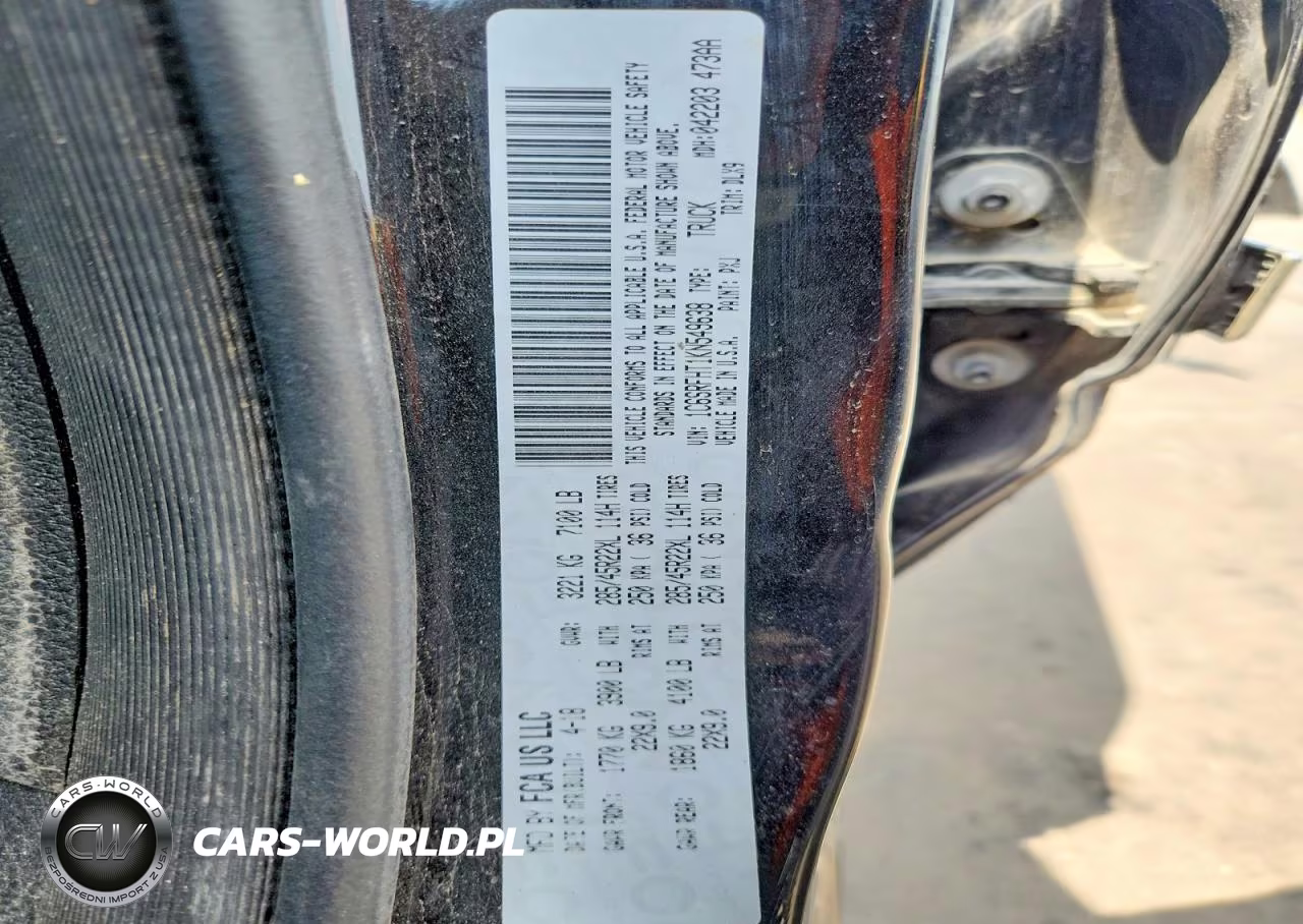 2019 Ram 1500 Limited VIN:1C6SRFHT1KN549638 - 13