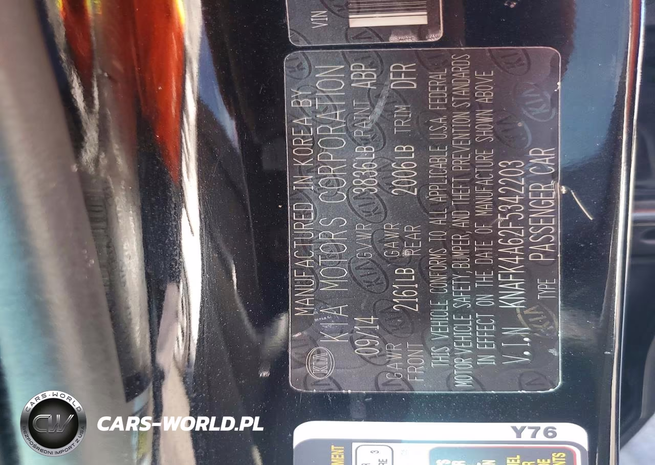 2015 Kia Forte Lx VIN:KNAFK4A62F5342203 - 12