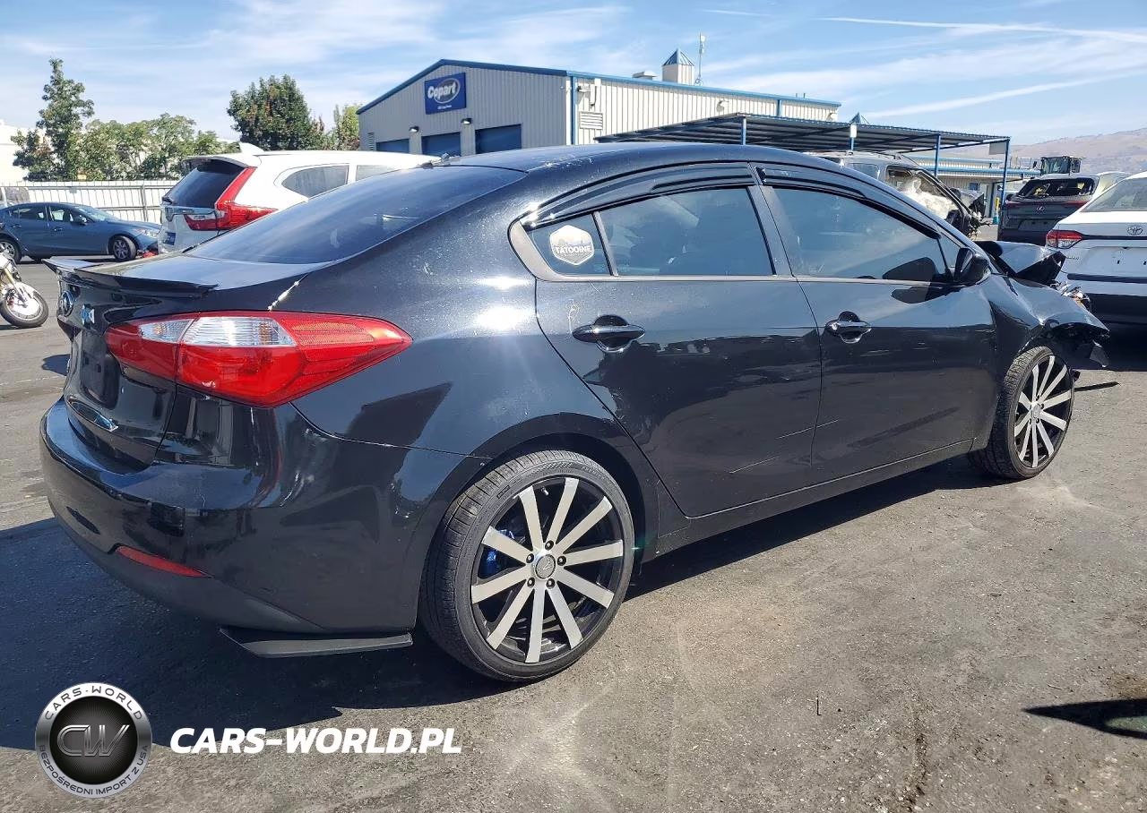 2015 Kia Forte Lx VIN:KNAFK4A62F5342203 - 3