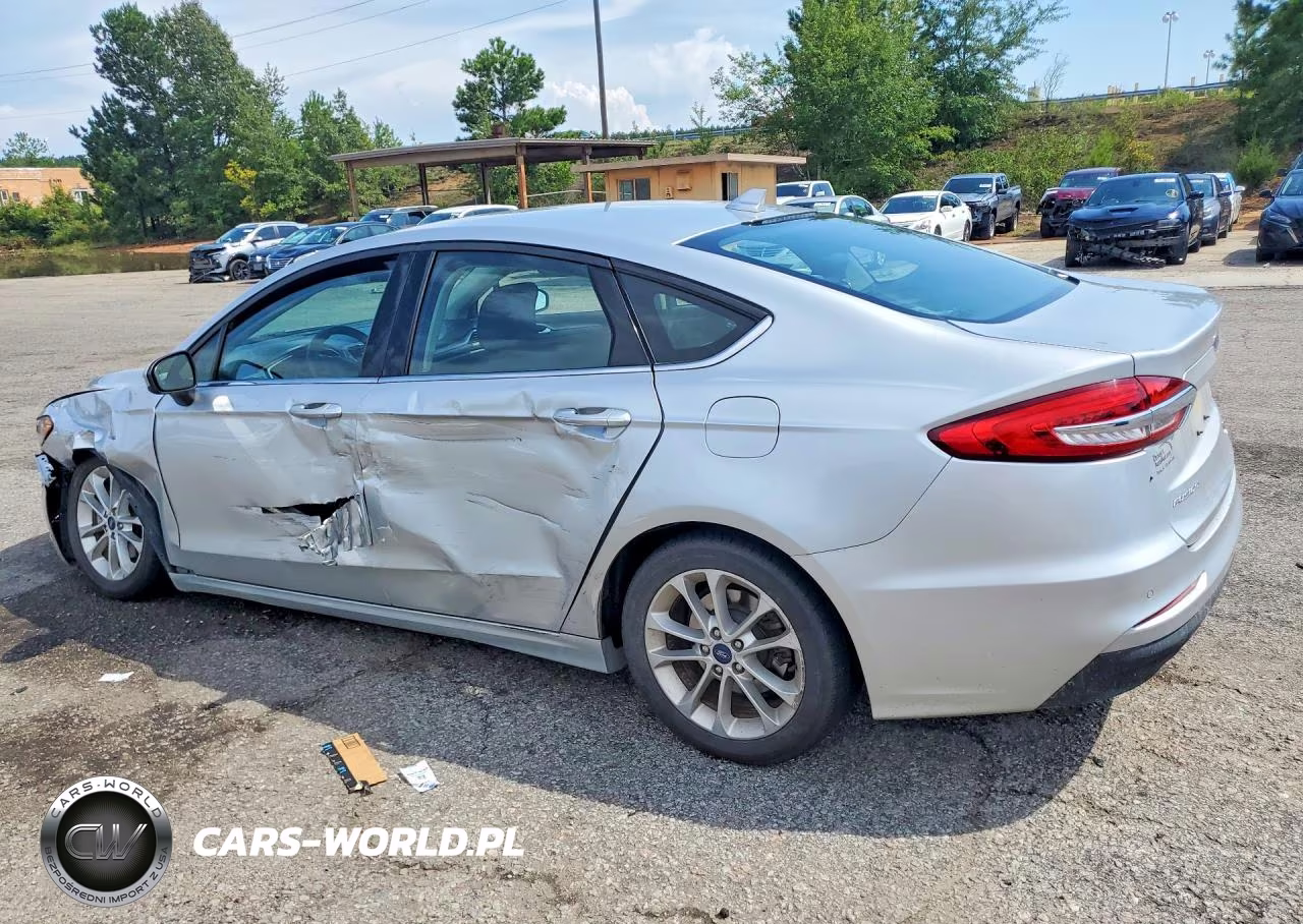 2019 Ford Fusion Se VIN:3FA6P0LU0KR242168 - 2