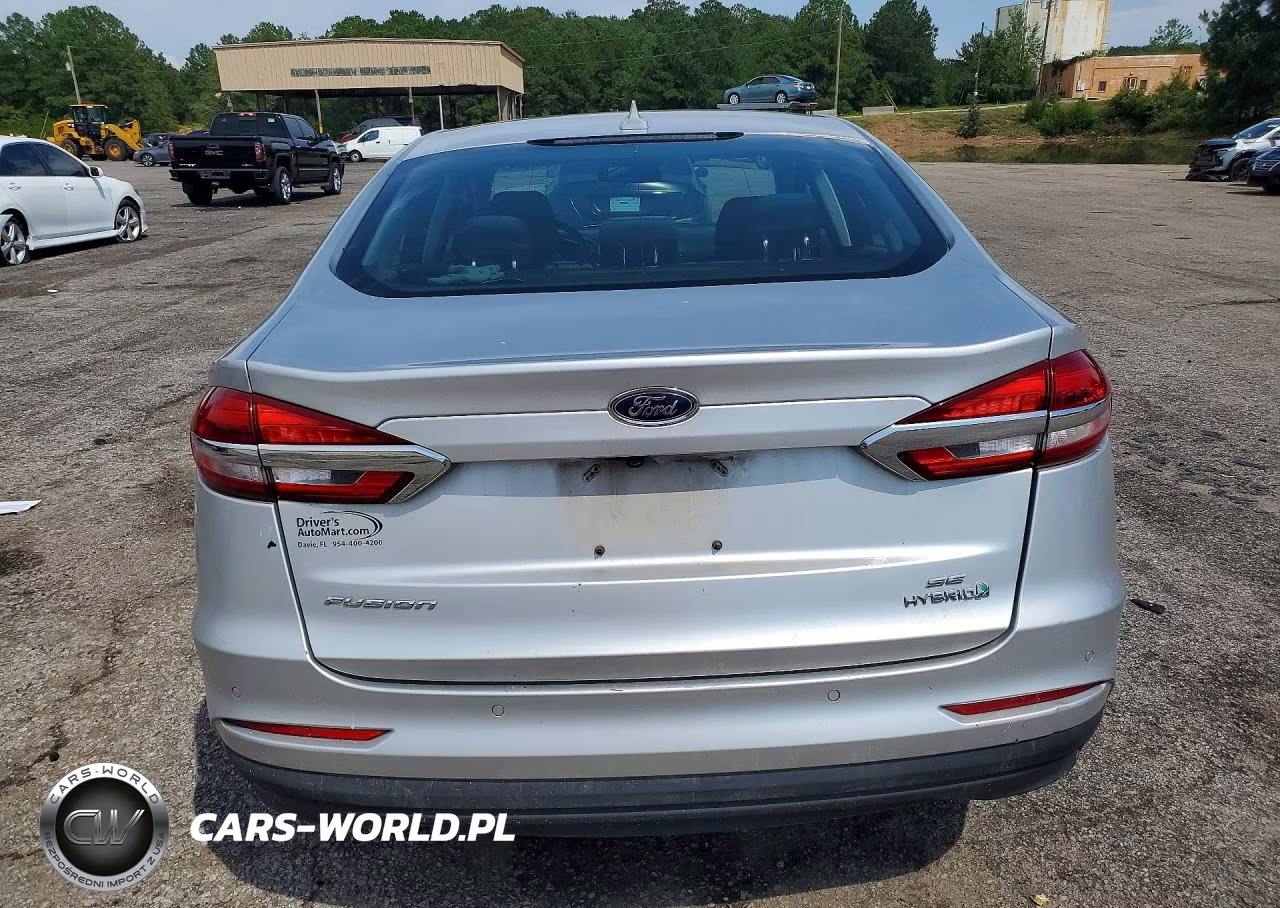 2019 Ford Fusion Se VIN:3FA6P0LU0KR242168 - 6