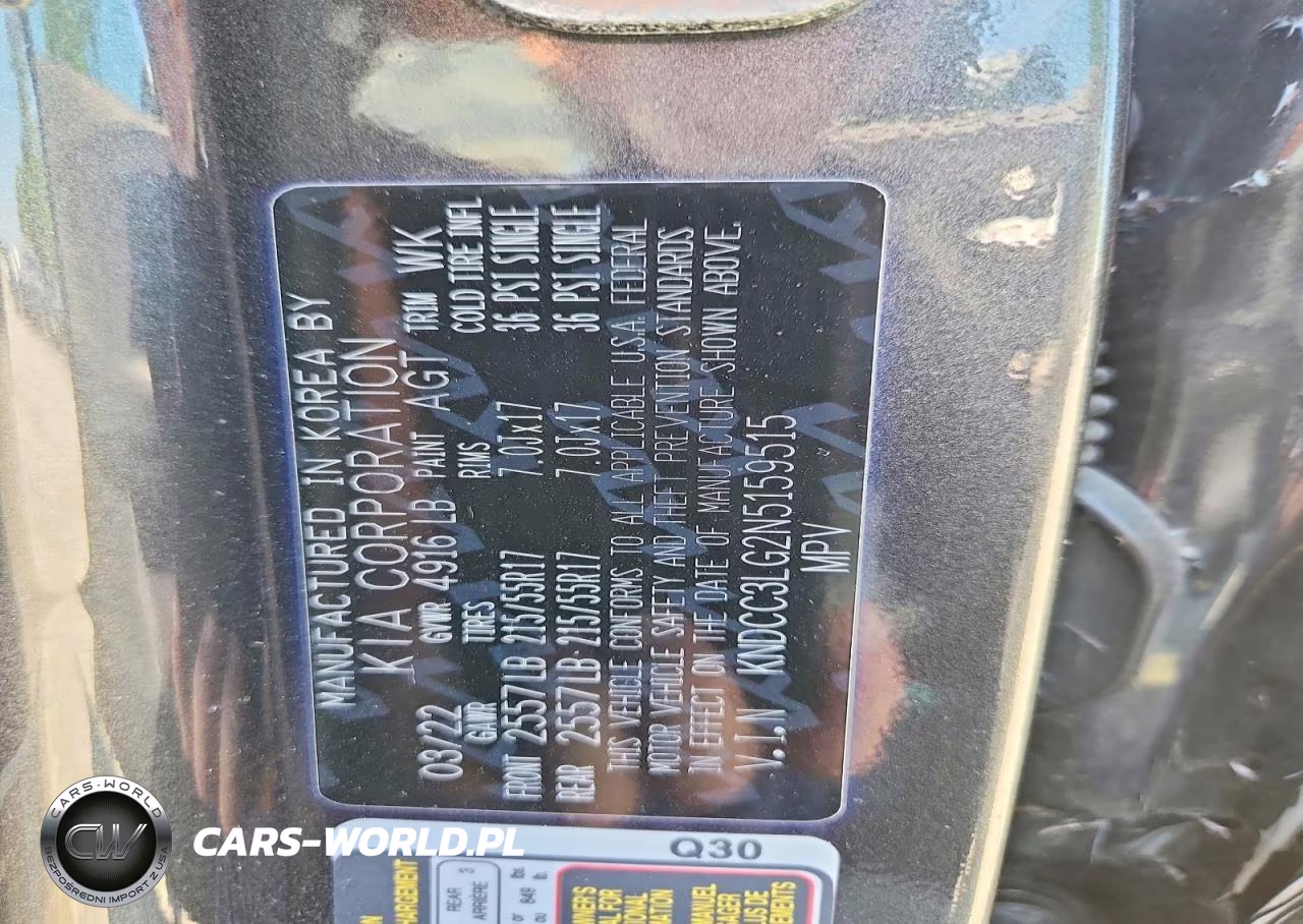2022 Kia Niro Ev S VIN:KNDCC3LG2N5159515 - 12
