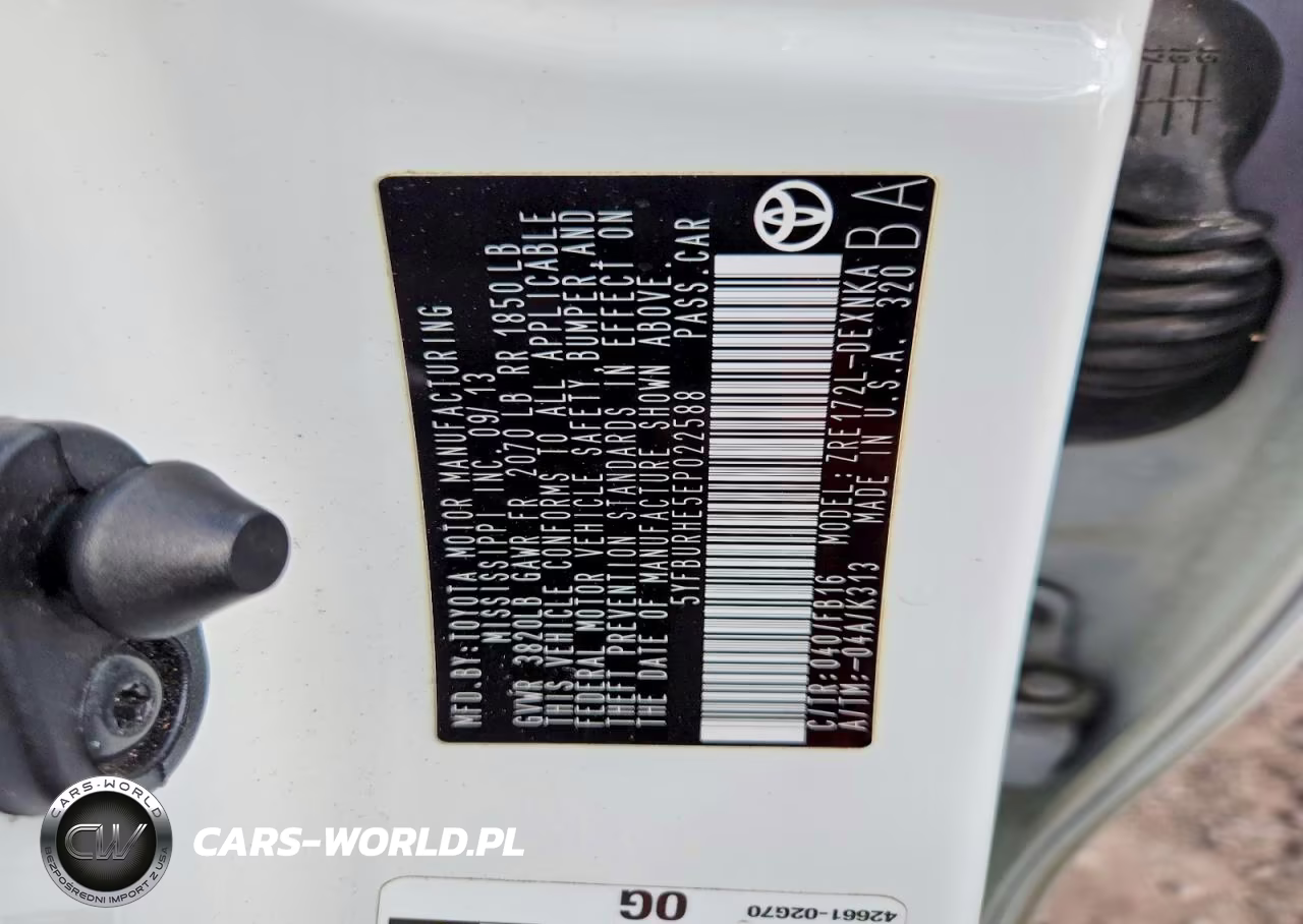 2014 Toyota Corolla L VIN:5YFBURHE5EP022588 - 12