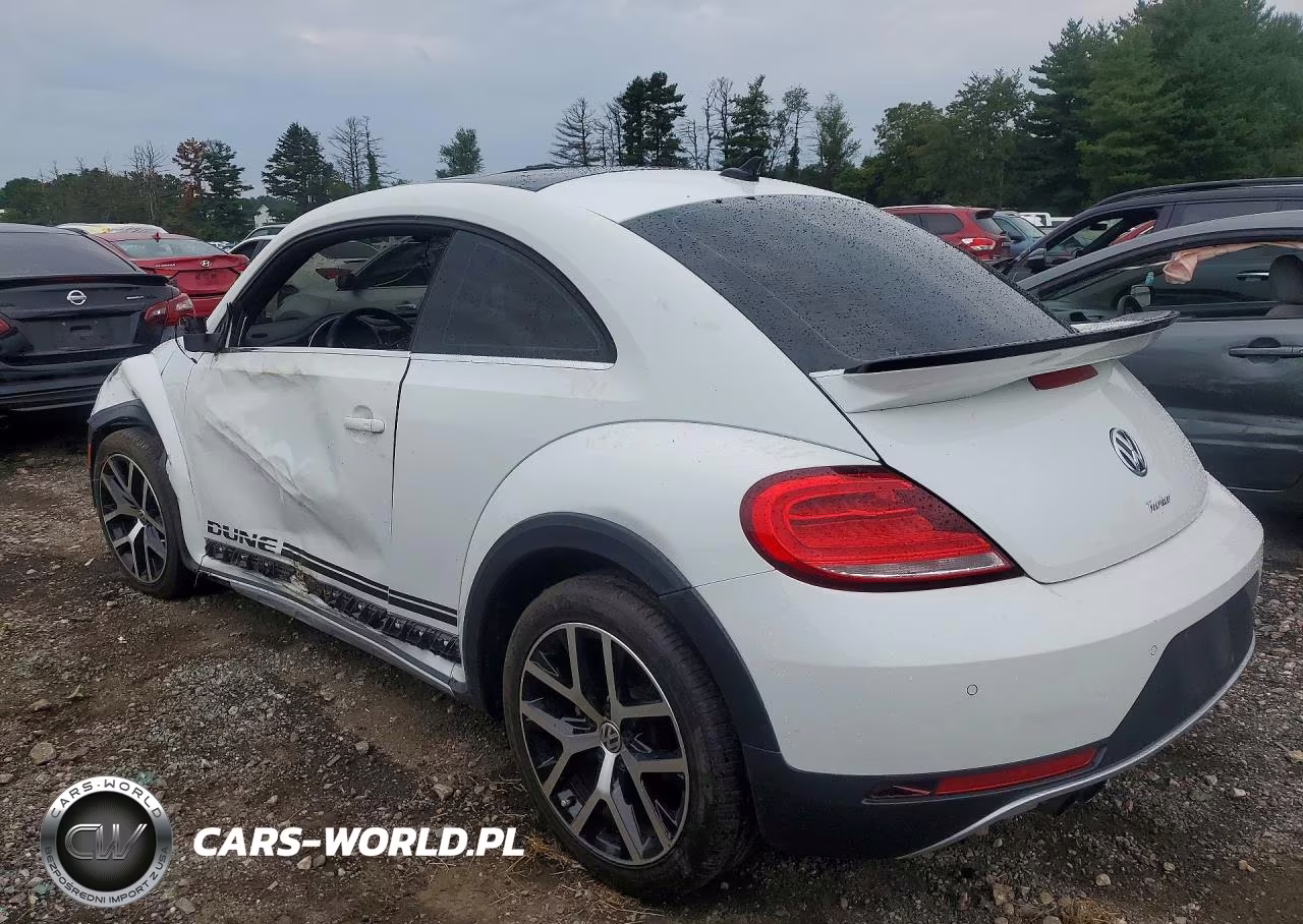 2016 Volkswagen Beetle Dune VIN:3VWS17AT2GM633238 - 2