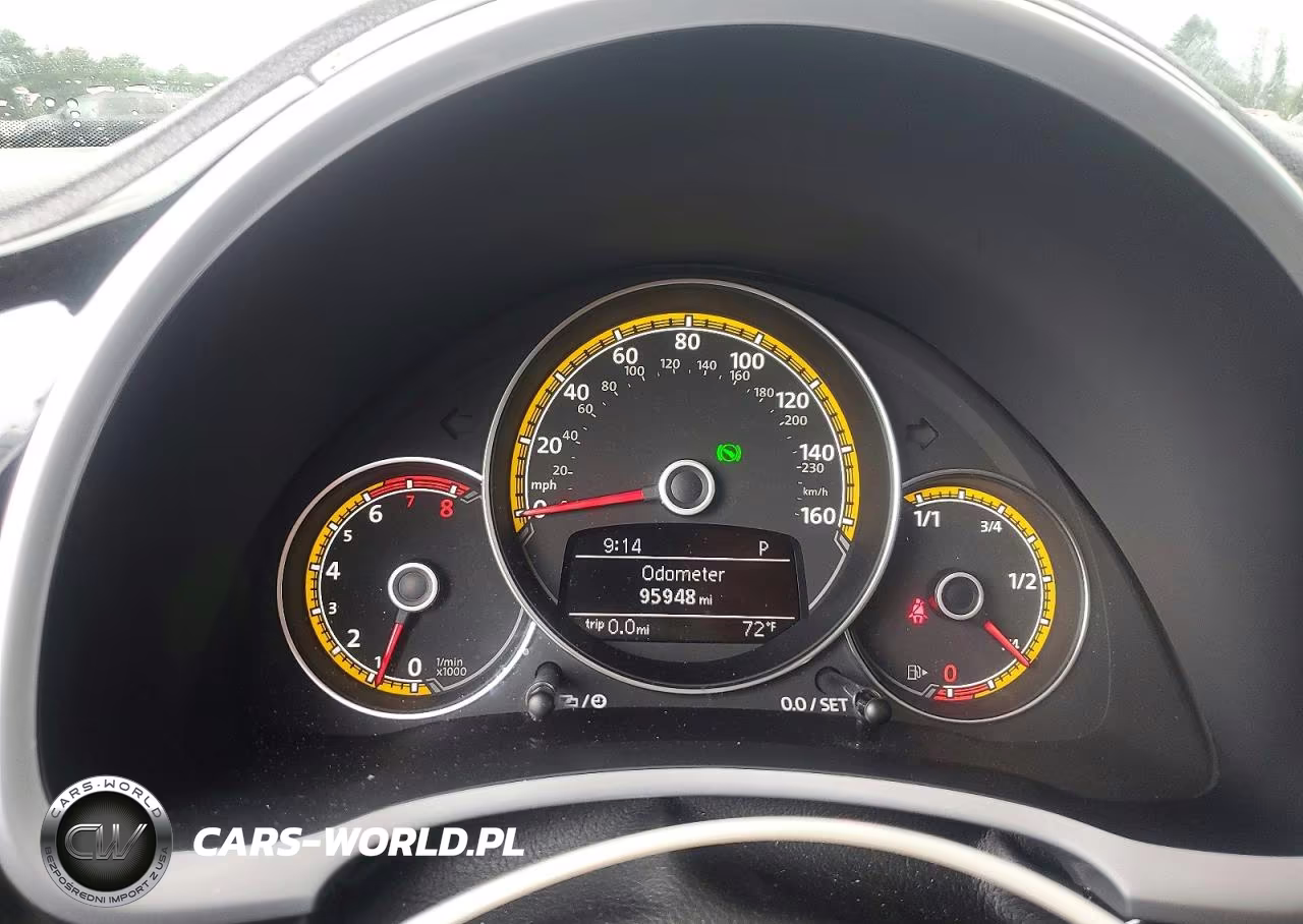 2016 Volkswagen Beetle Dune VIN:3VWS17AT2GM633238 - 9