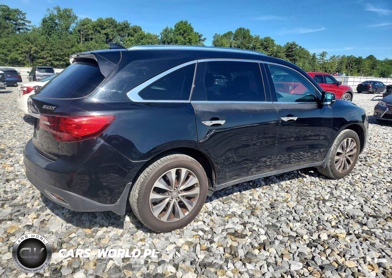 2014 Acura Mdx Technology VIN:5FRYD3H45EB013432 - 3