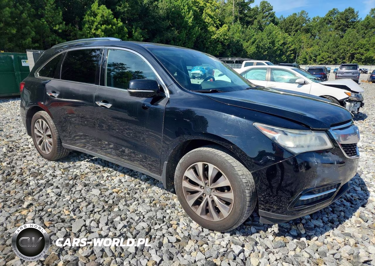 2014 Acura Mdx Technology VIN:5FRYD3H45EB013432 - 4