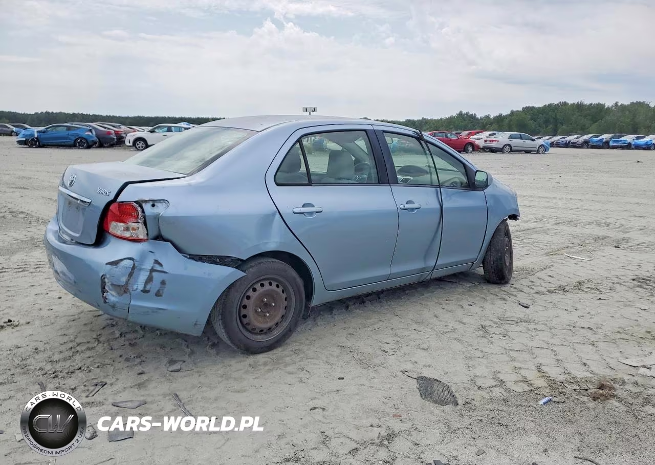 2009 Toyota Yaris Base VIN:JTDBT903291318076 - 3