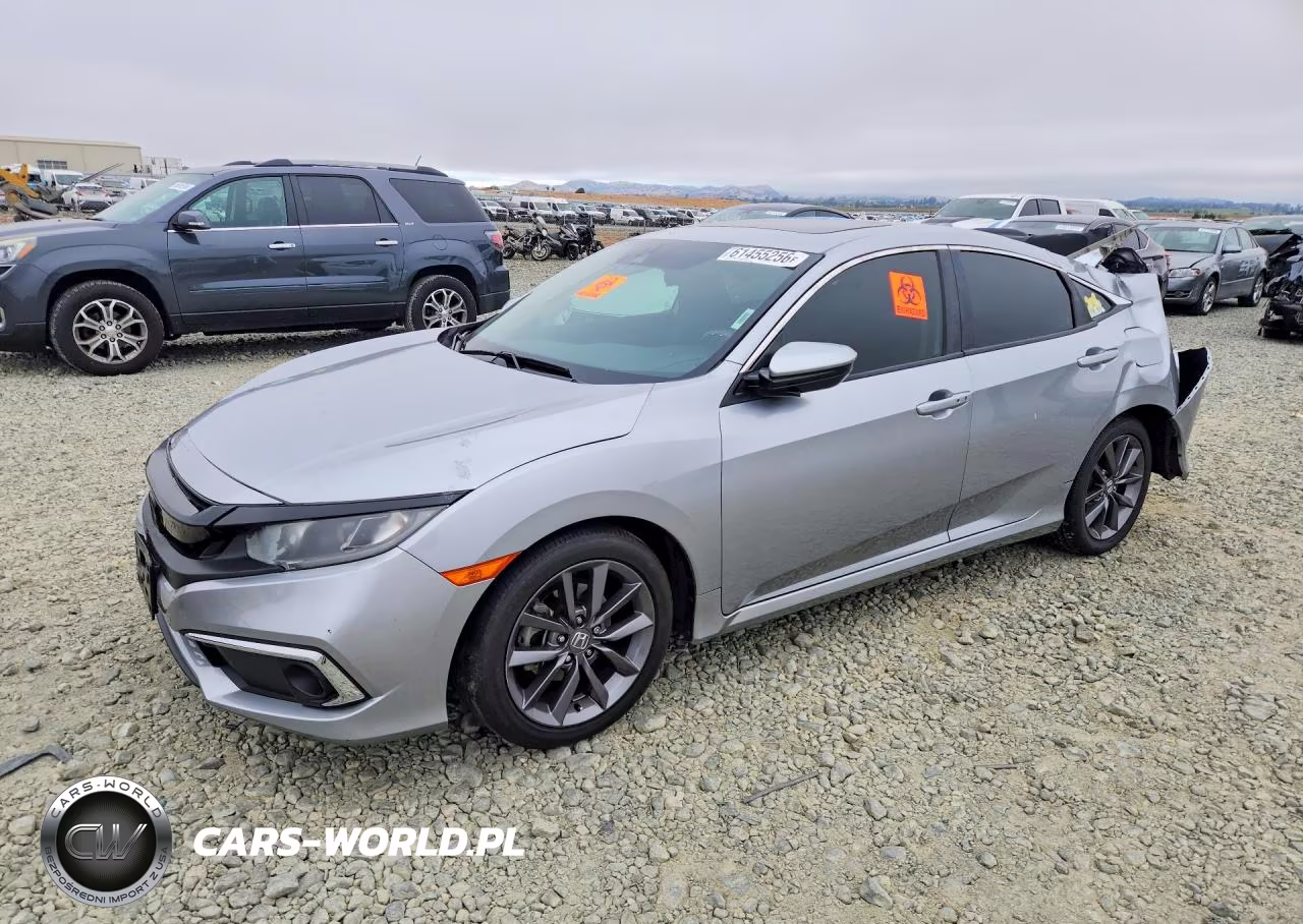 2020 Honda Civic Ex VIN:19XFC1F37LE217338 - 1