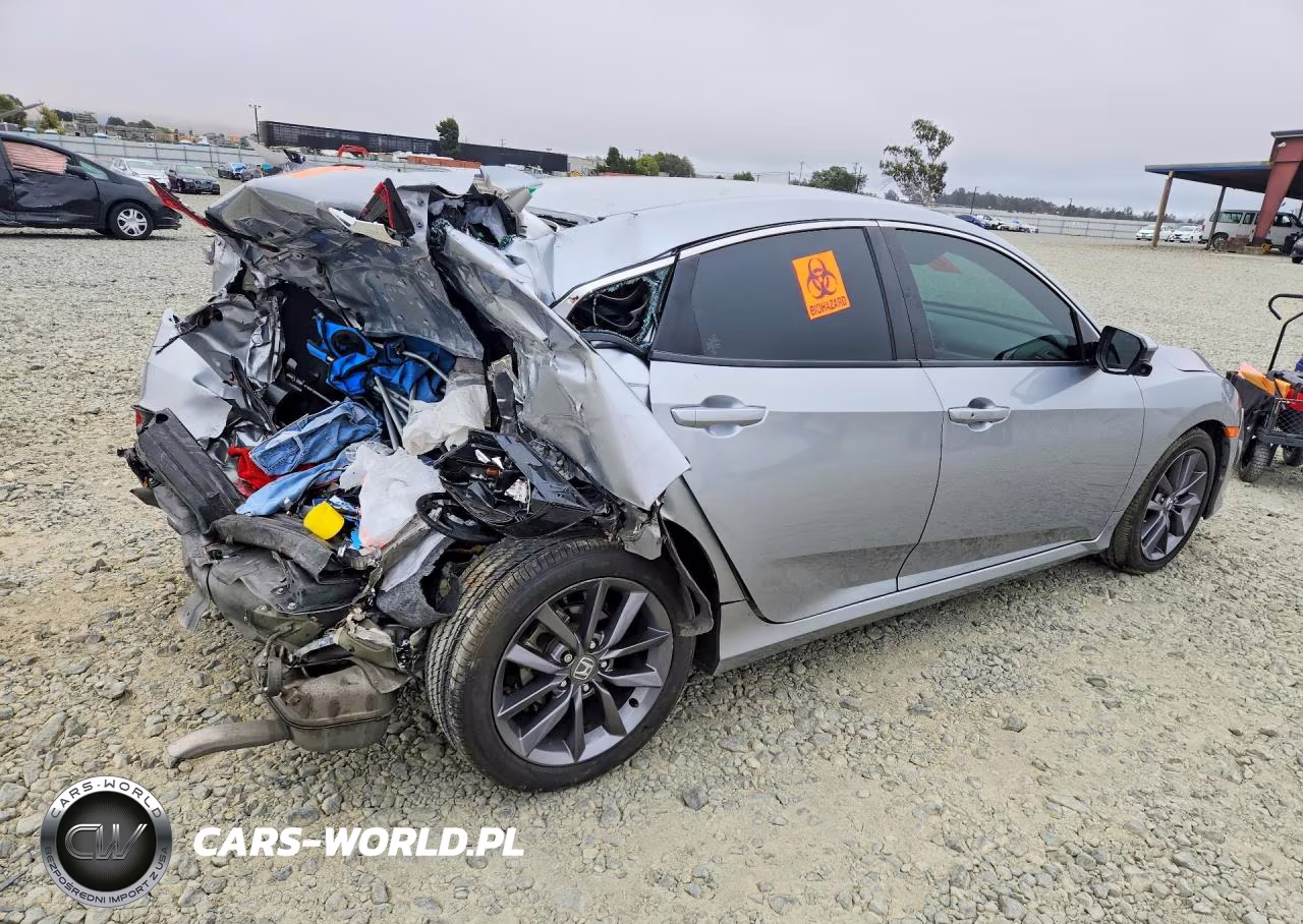 2020 Honda Civic Ex VIN:19XFC1F37LE217338 - 3