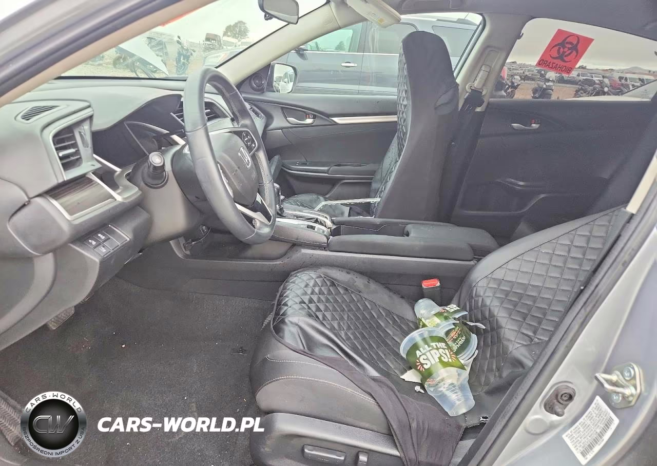 2020 Honda Civic Ex VIN:19XFC1F37LE217338 - 7