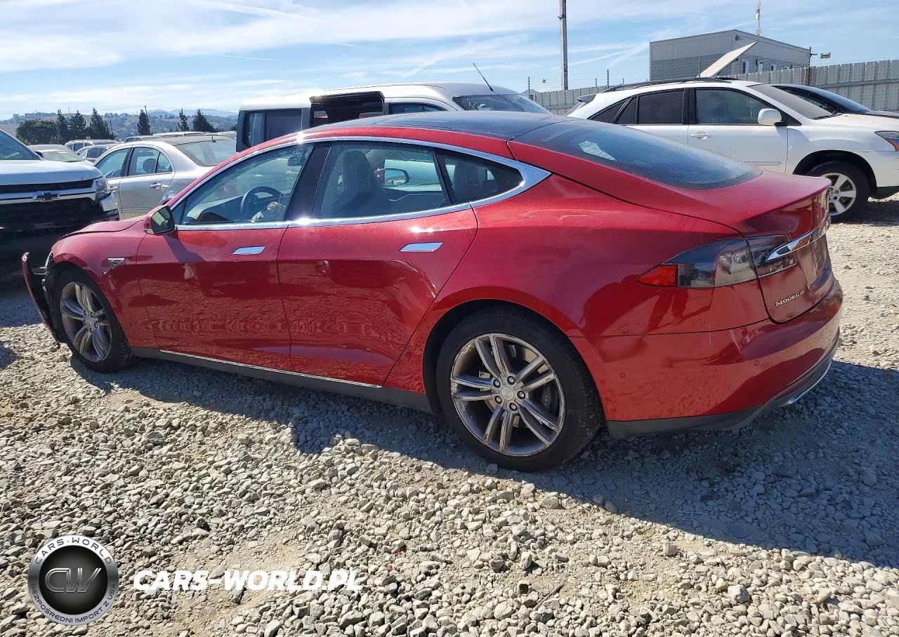 2014 Tesla Model S VIN:5YJSA1S12EFP57282 - 2