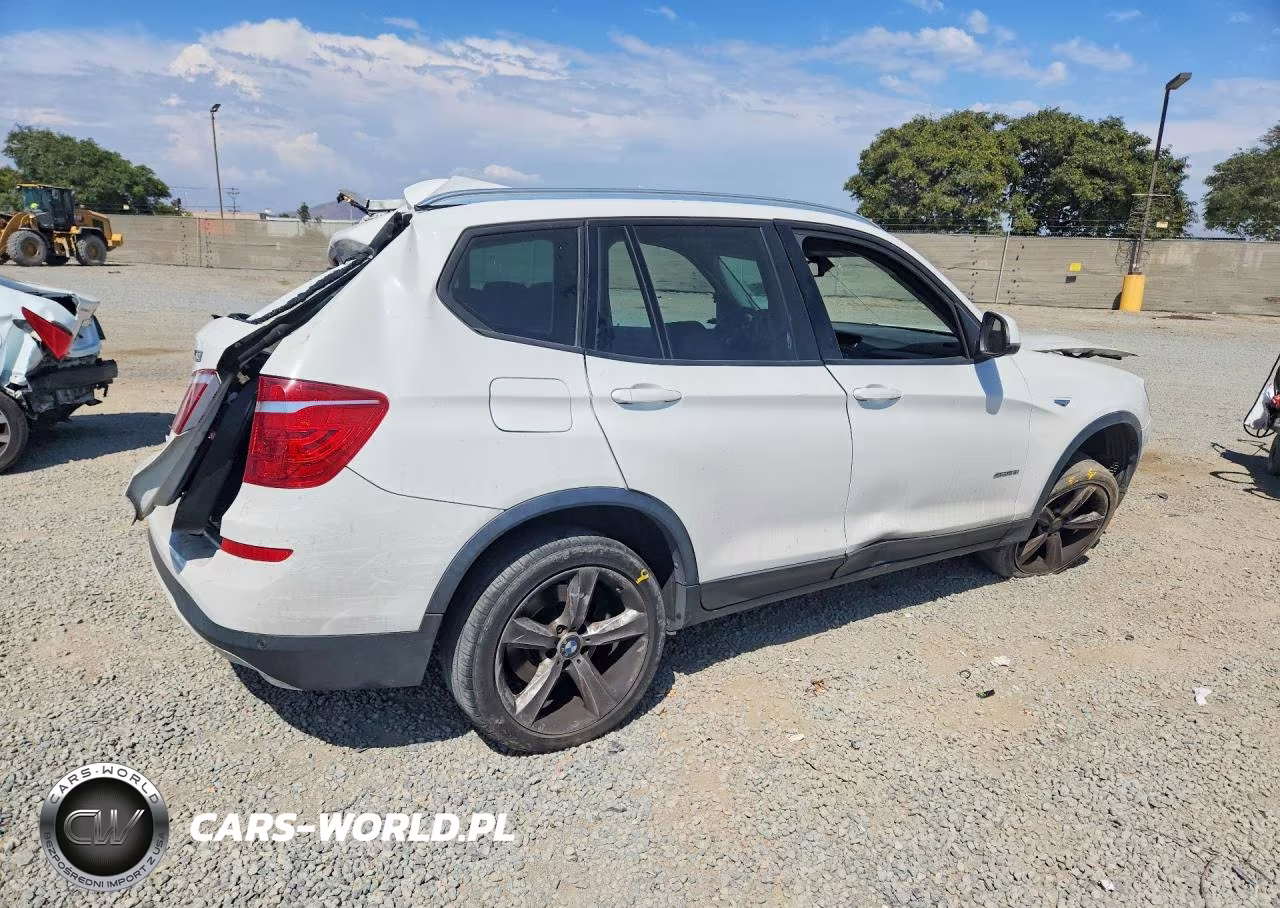 2017 BMW X3 Sdrive28I VIN:5UXWZ7C58H0V84884 - 3
