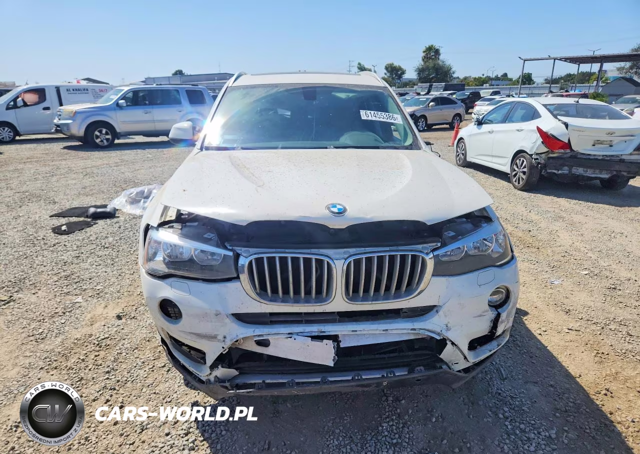 2017 BMW X3 Sdrive28I VIN:5UXWZ7C58H0V84884 - 5
