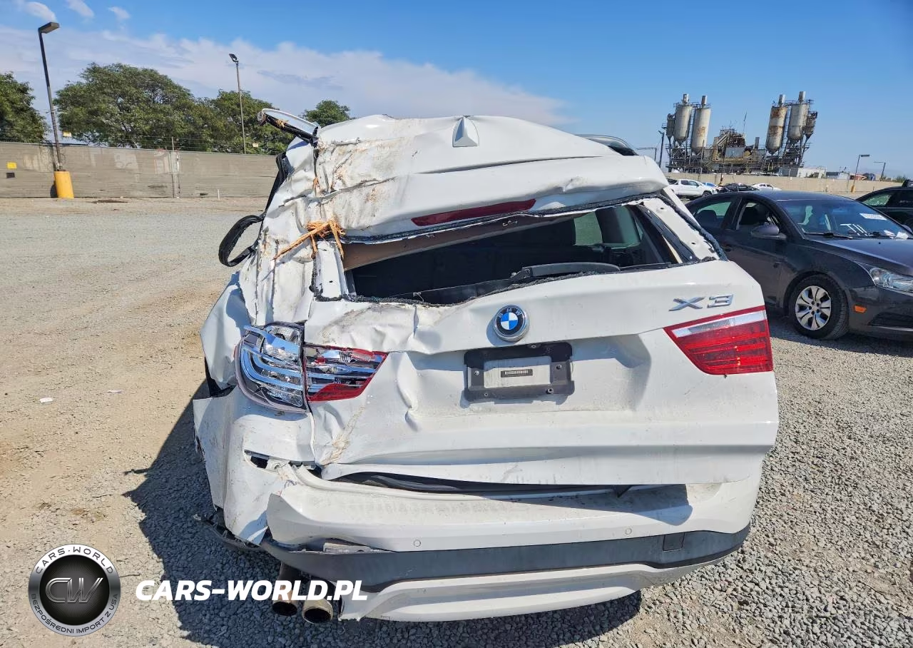 2017 BMW X3 Sdrive28I VIN:5UXWZ7C58H0V84884 - 6