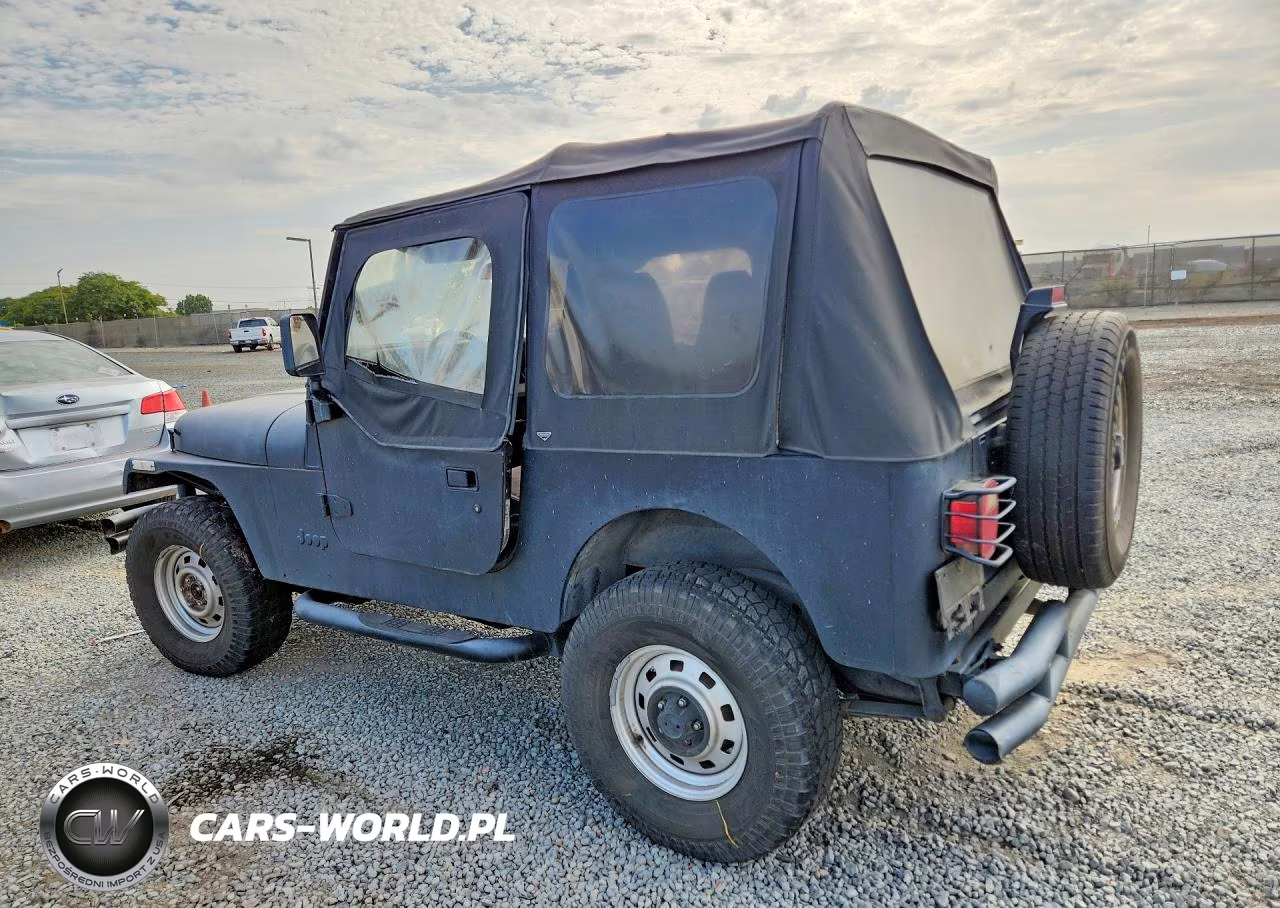 1995 Jeep Wrangler - Yj S VIN:1J4FY19P9SP255016 - 2