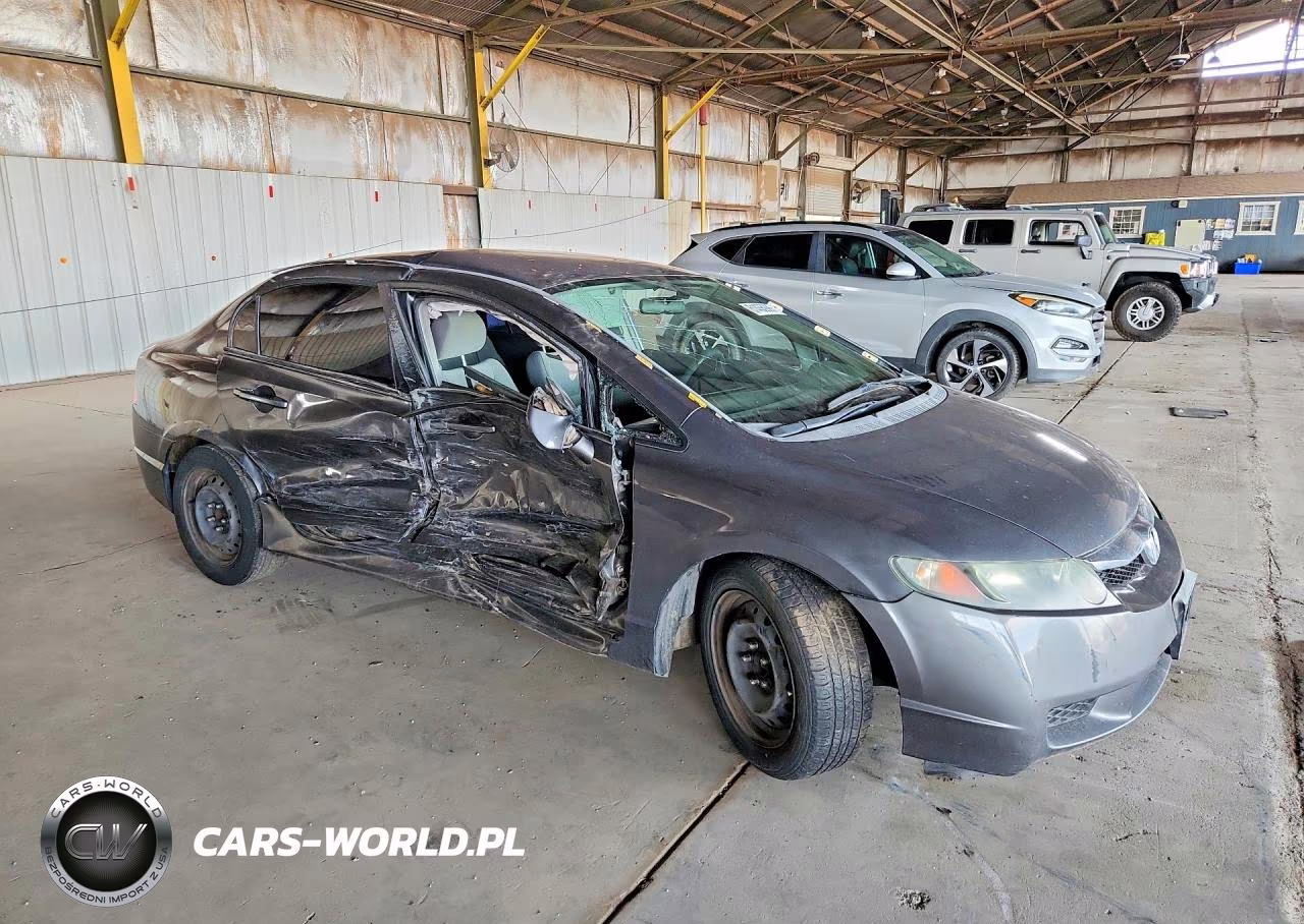 2010 Honda Civic Lx VIN:2HGFA1F53AH565339 - 4