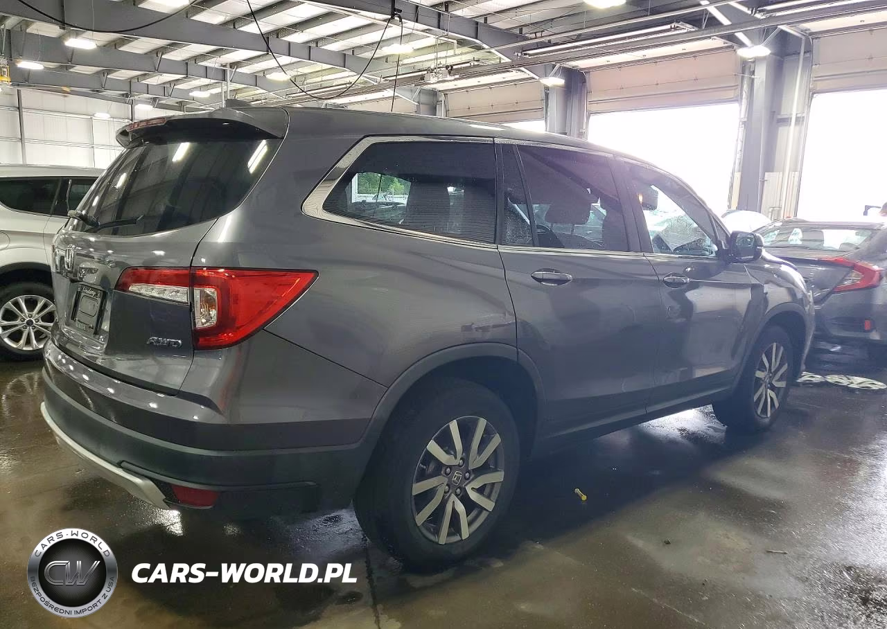 2020 Honda Pilot Exl VIN:5FNYF6H56LB025074 - 3