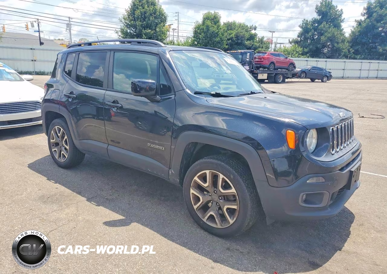 2017 Jeep Renegade Latitude VIN:ZACCJBBB9HPF25410 - 4