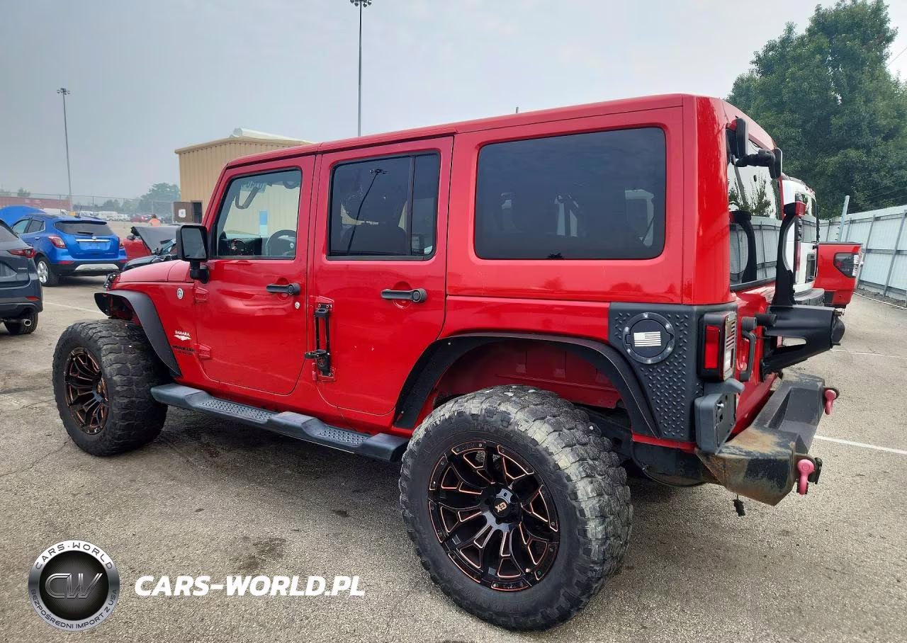 2014 Jeep Wrangler Unlimited Sahara VIN:1C4BJWEG0EL128355 - 2